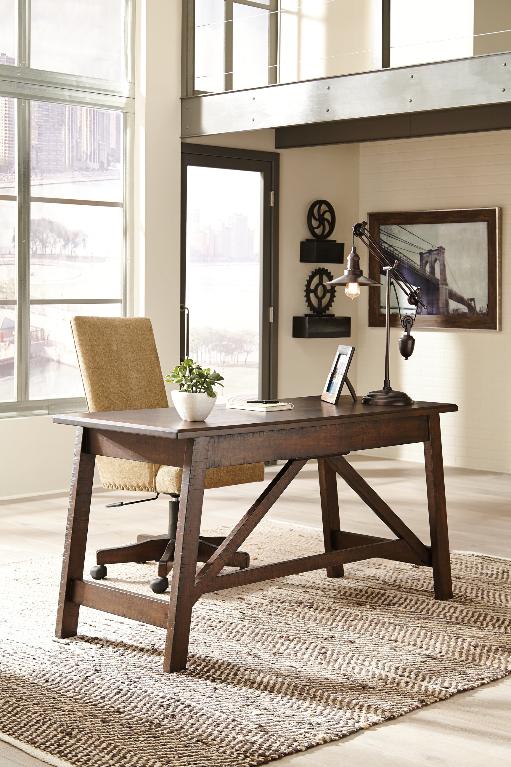 Baldridge Office Desk - Tampa Furniture Outlet