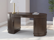 Tampa Furniture Outlet - Ashley Furniture - Korestone Office Desk - Home Office Desk / Warm Brown - H687-27
