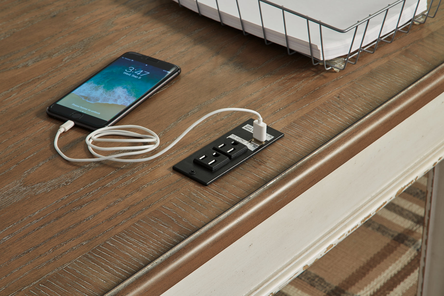 Realyn Office Desk - Tampa Furniture Outlet