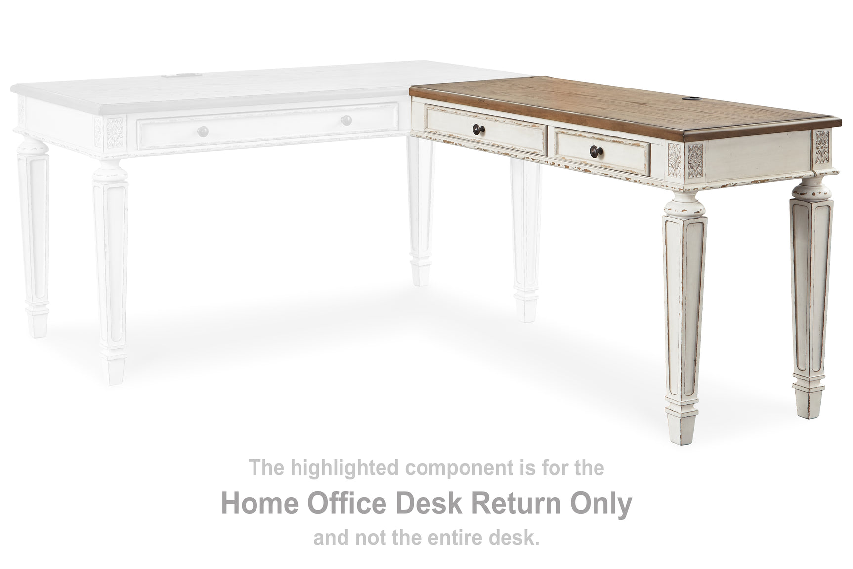 Realyn Office Desk - Tampa Furniture Outlet