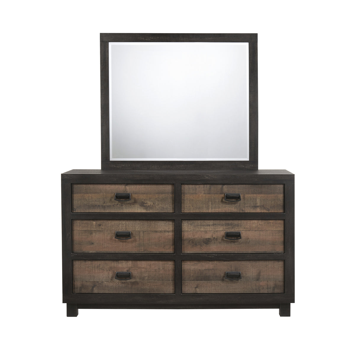 Harlington 6-Drawer Dresser w/ Mirror Set