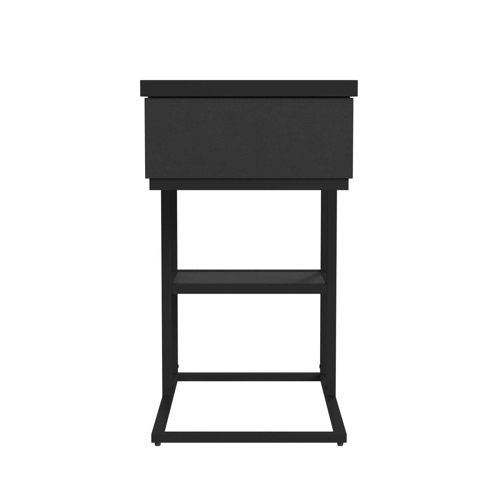 Halo Smart C-Table in Black - Tampa Furniture Outlet