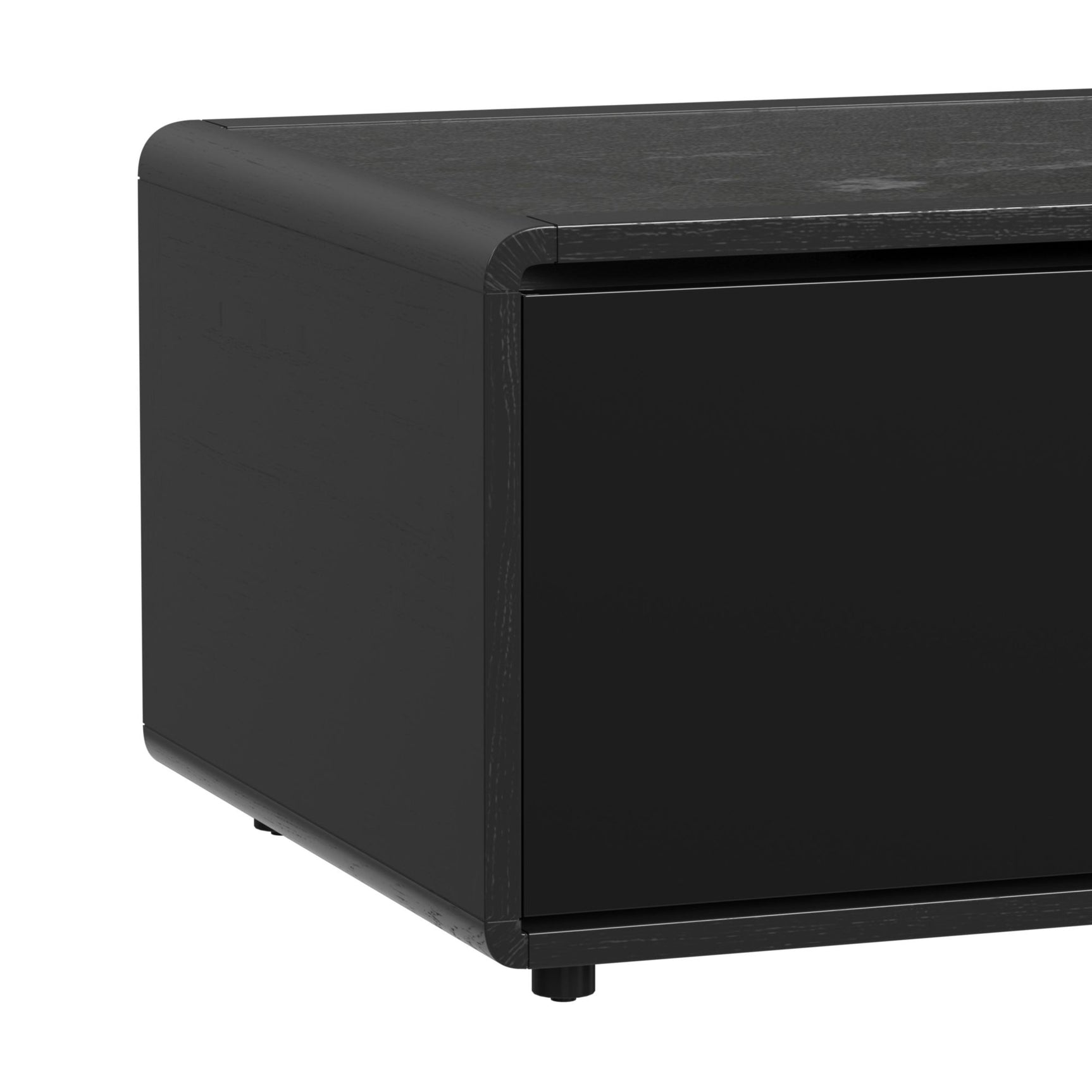 Halo Smart Coffee Table with Cooler and Speaker in Black - Tampa Furniture Outlet