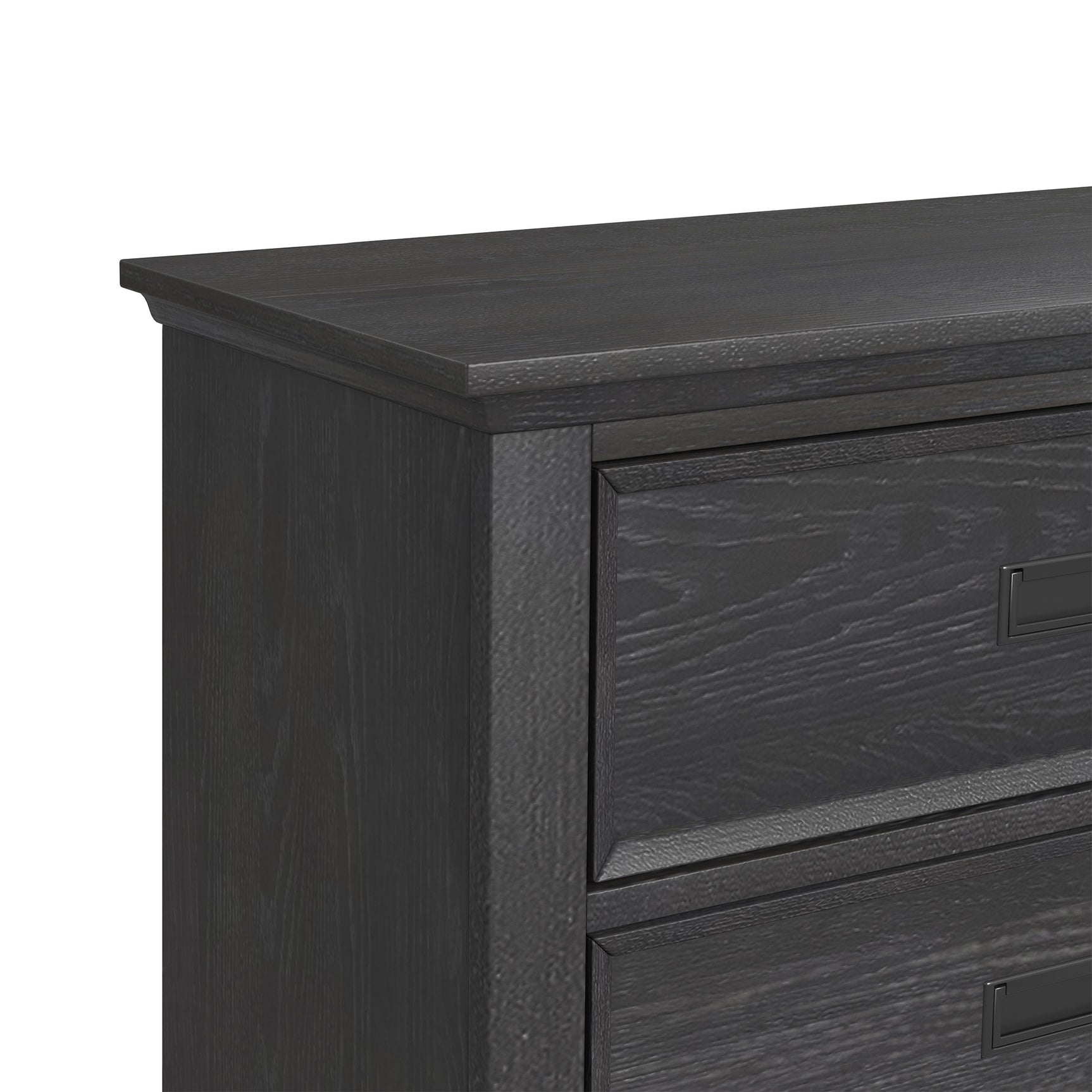 Hampton Kids 4-Drawer Chest in Charcoal