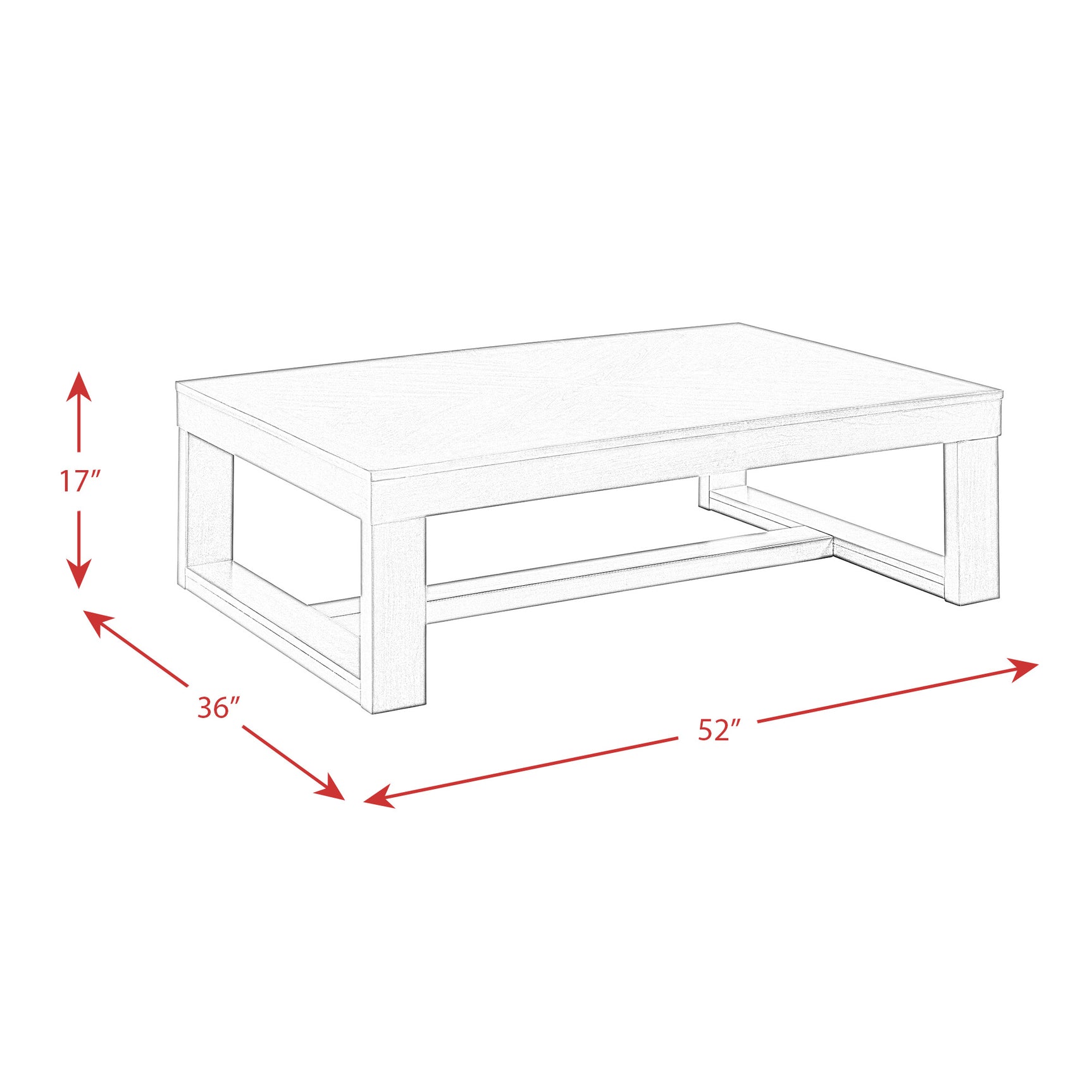 Hardy Occasional Coffee Table - Tampa Furniture Outlet