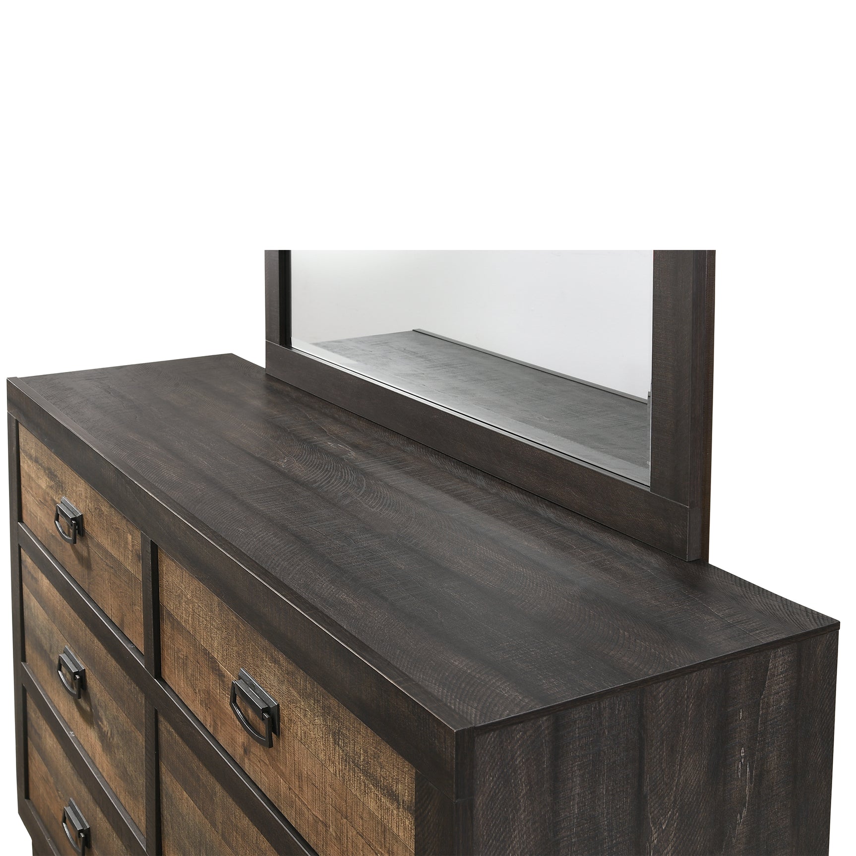 Harlington 6-Drawer Dresser w/ Mirror Set - Tampa Furniture Outlet