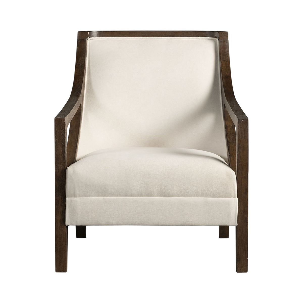 Hopkins Chair w/Brown Arm Columbia Natural(ISTA 3)