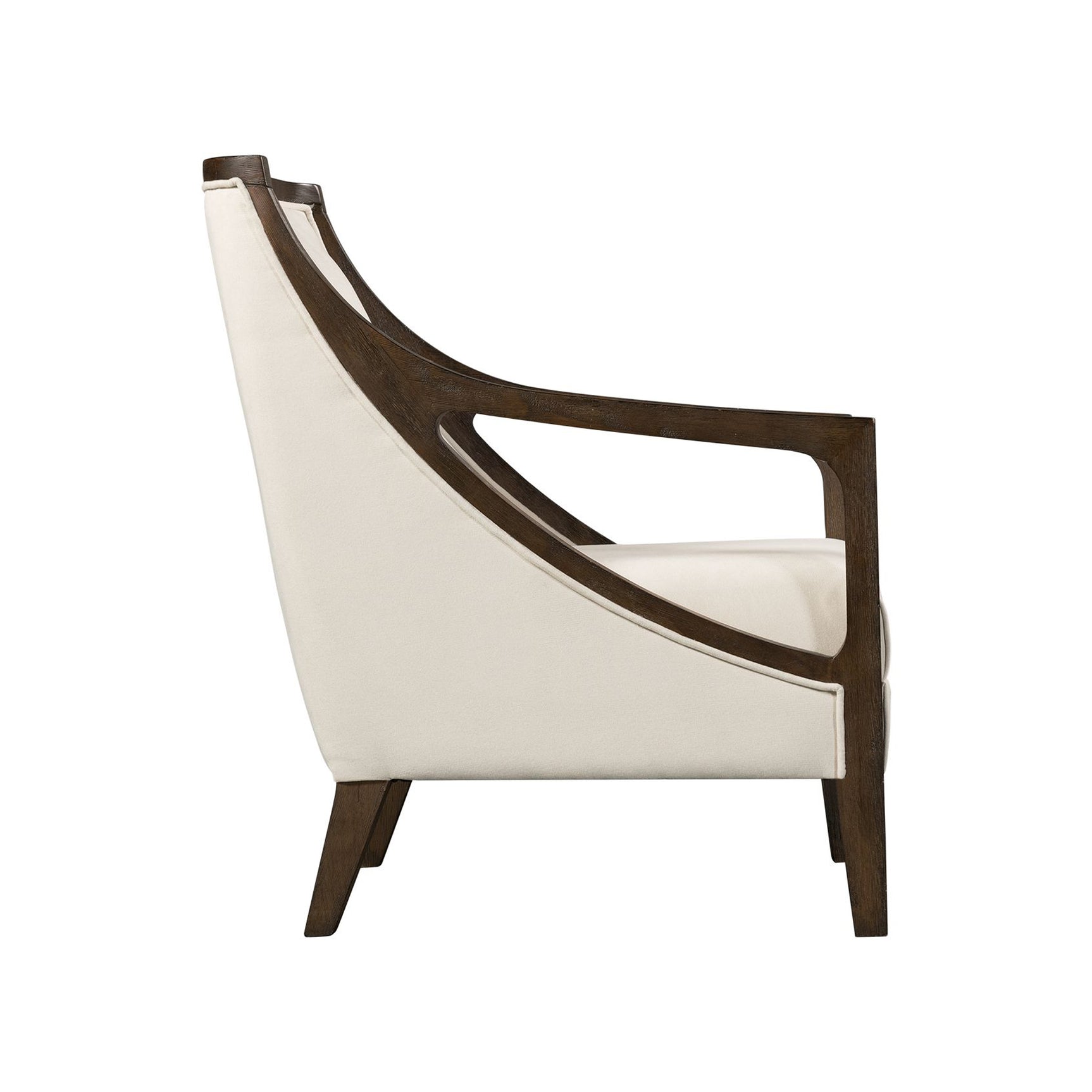 Hopkins Chair w/Brown Arm Columbia Natural(ISTA 3) - Tampa Furniture Outlet