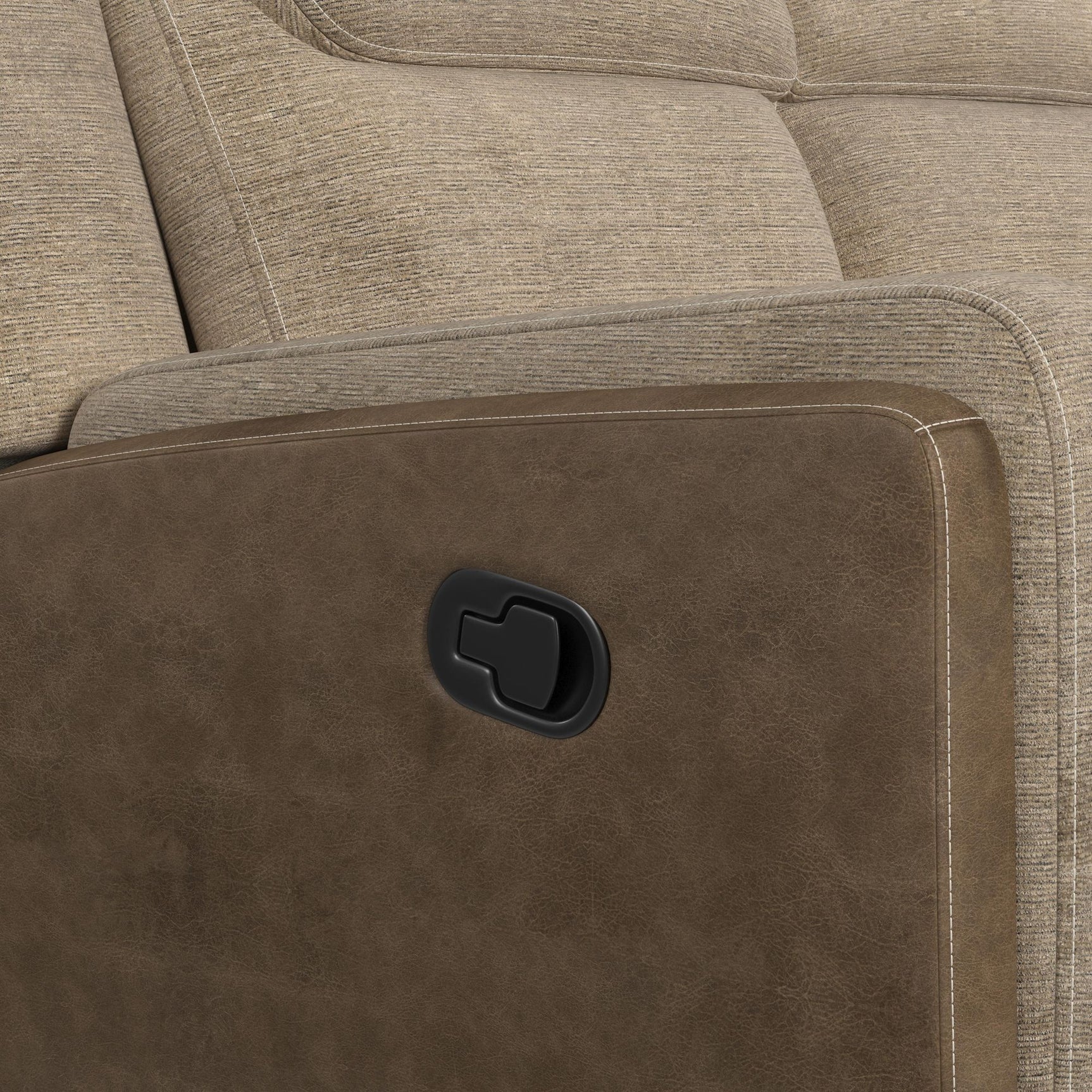 Hornet Motion Sofa in Rancho Beige - Tampa Furniture Outlet