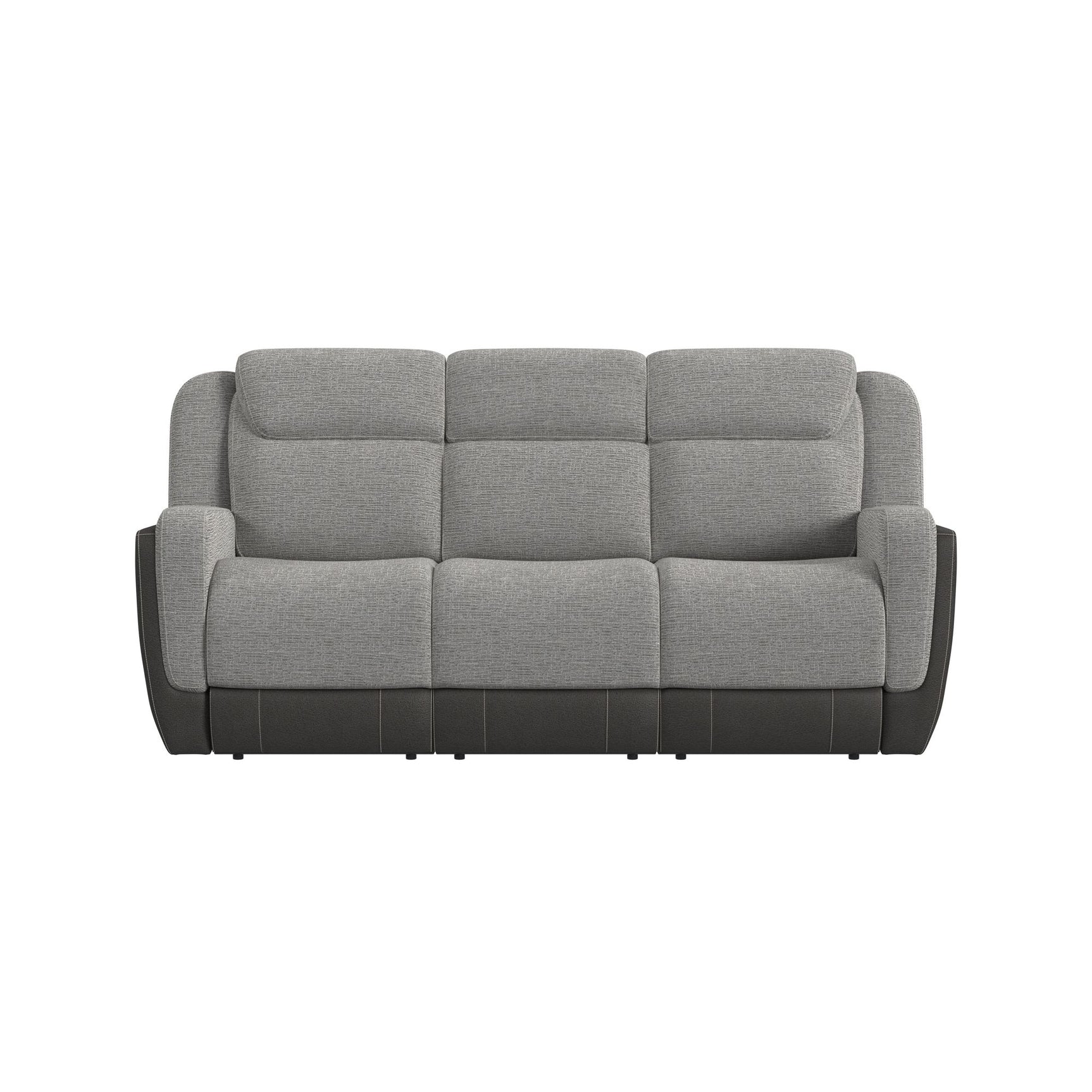 Hornet Motion Sofa in Rancho Grey - Tampa Furniture Outlet