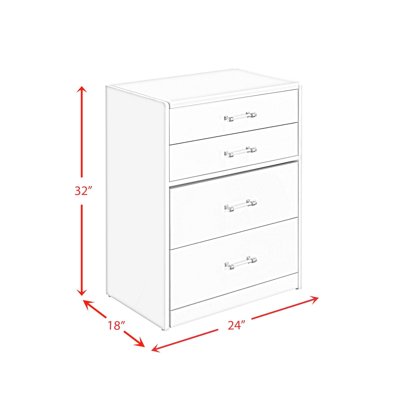 Irvine Mini Dressing Table with Stool, LED and USB in Glossy White - Tampa Furniture Outlet