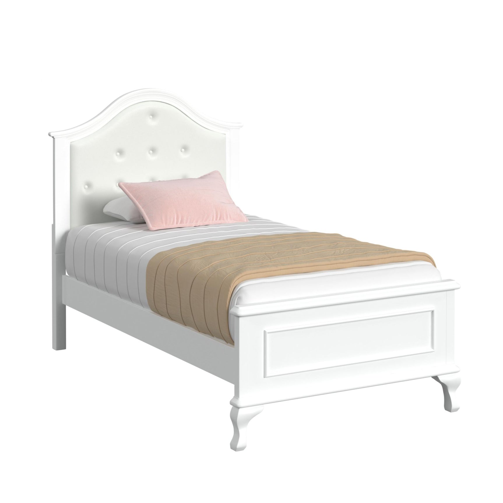Jesse Twin Panel bed - Tampa Furniture Outlet