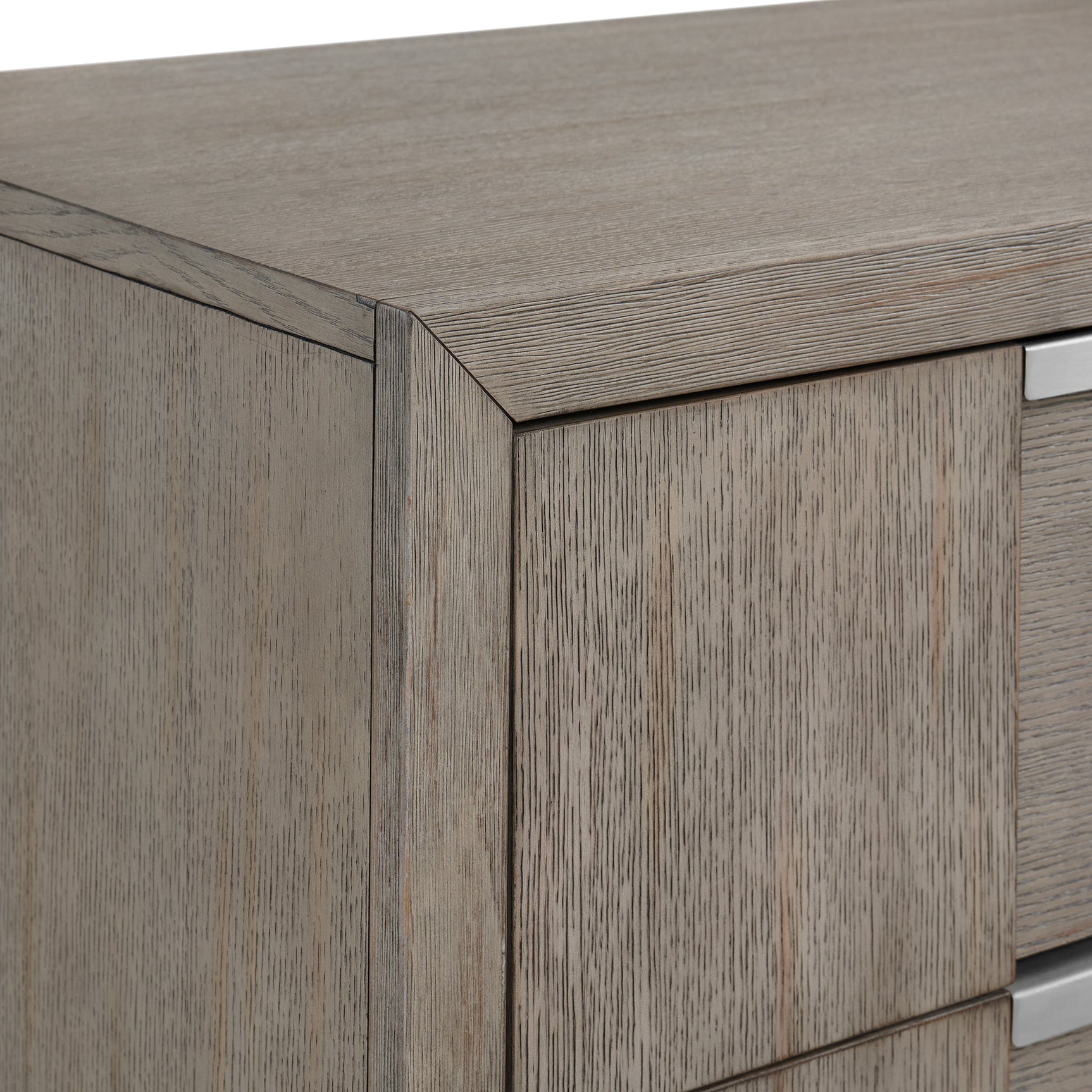 Kelis Queen Panel 4PC Bedroom Set with LED in Grey