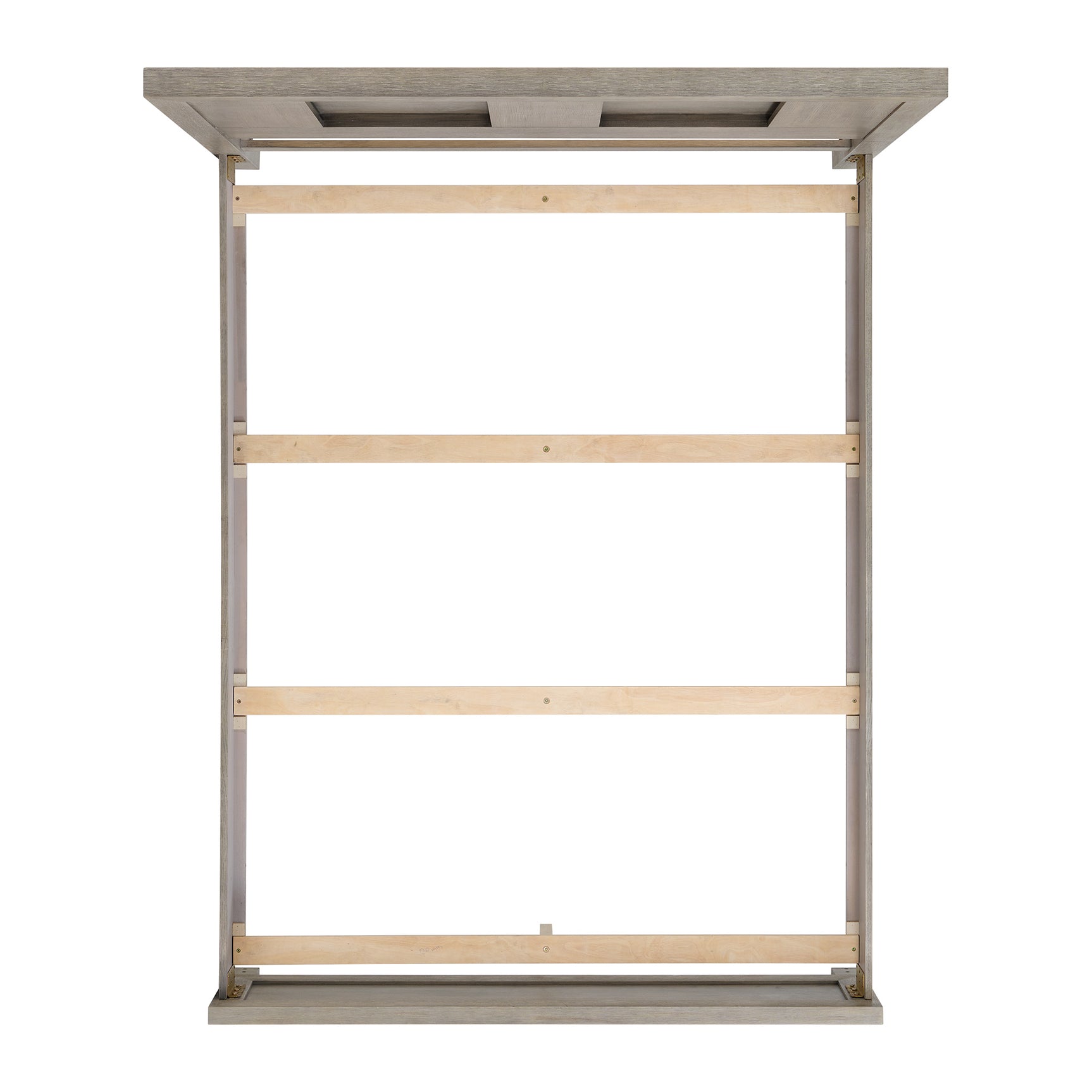 Kelis Queen Panel Bed with LED in Grey