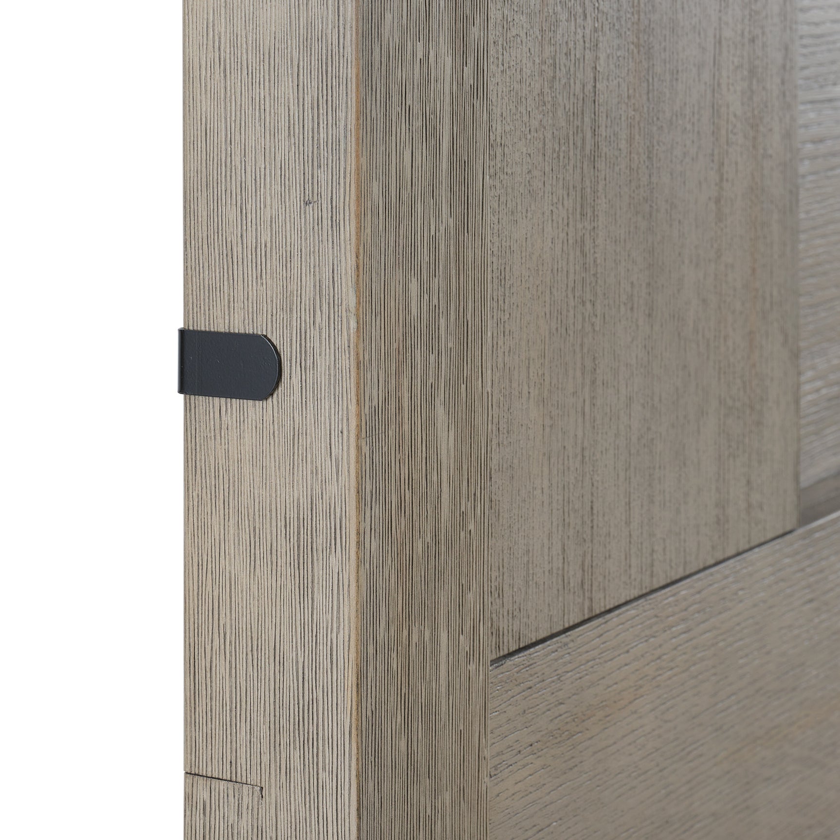 Kelis Queen Panel Bed with LED in Grey