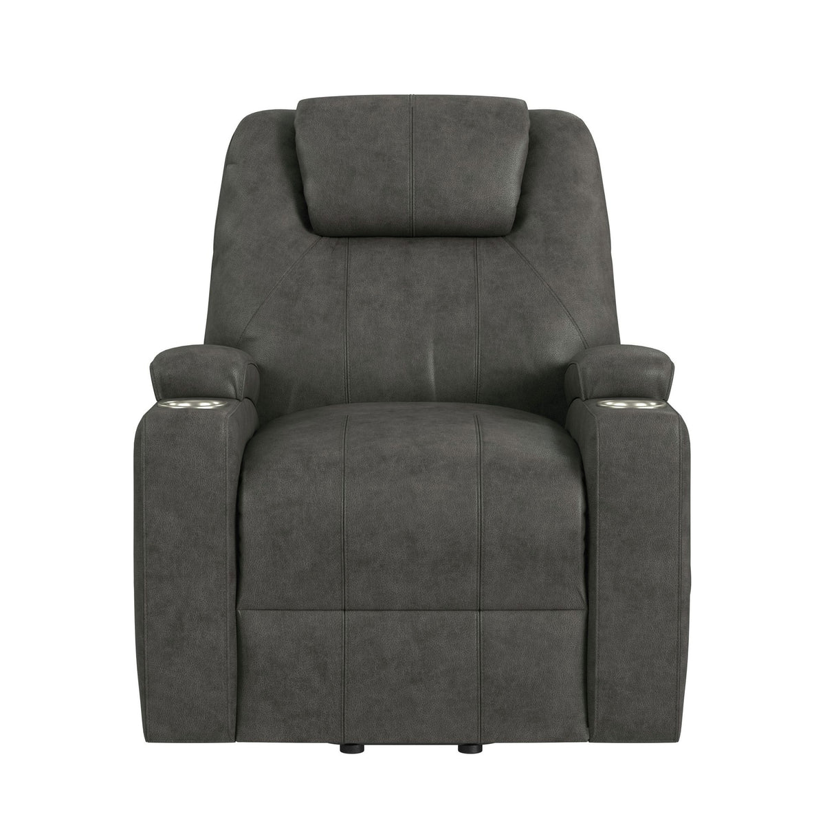 Kenmore P1 Lift Chair with Heat Massage in Simba DK Grey