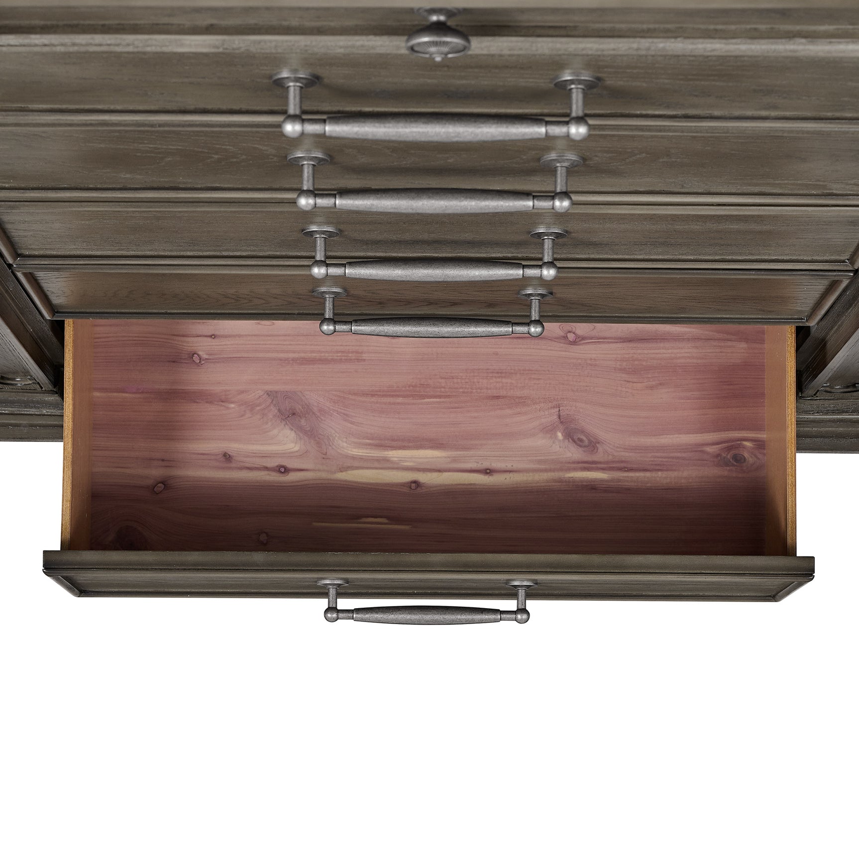 Kings Court 6-Drawer Chest in Grey