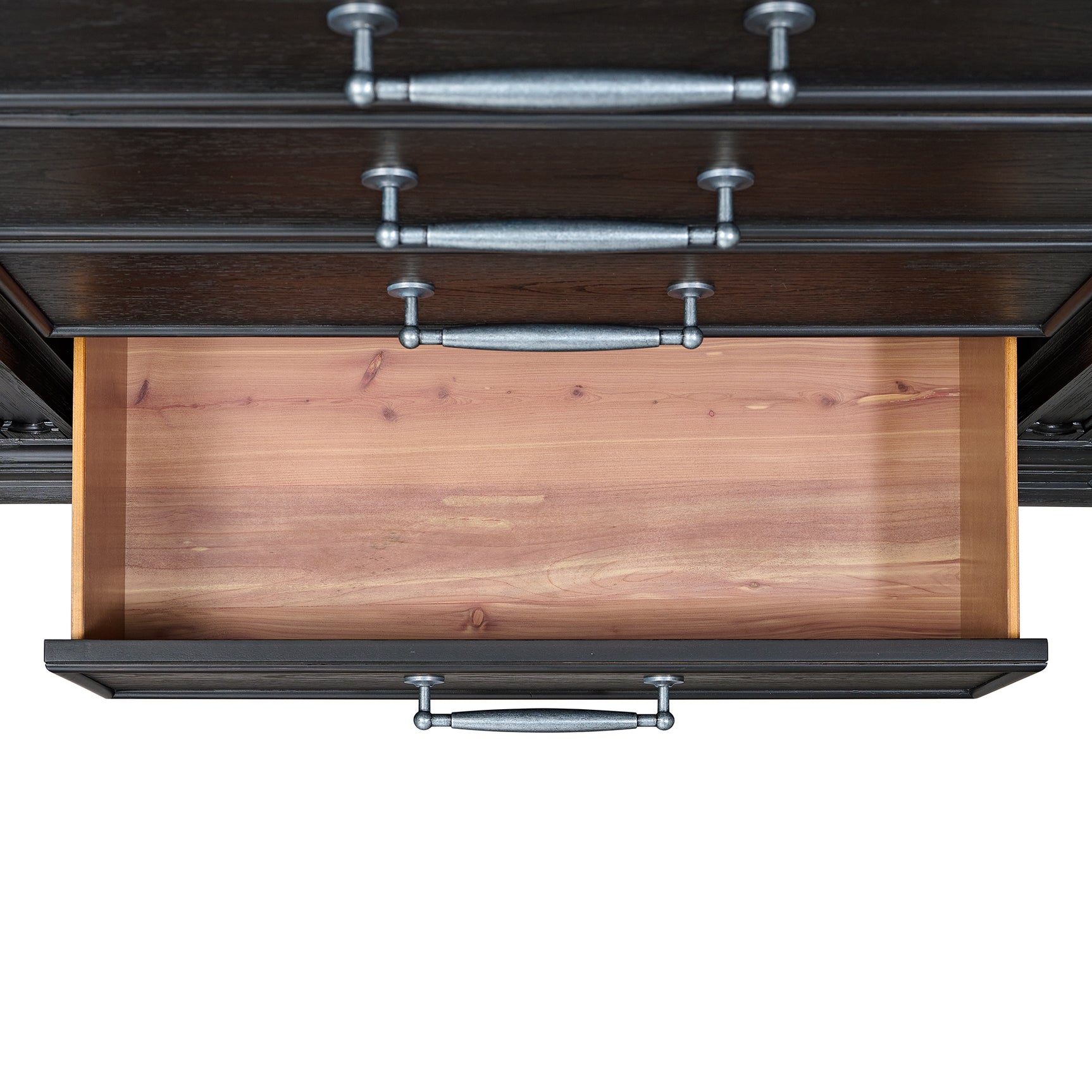 Kings Court 6-Drawer Chest in Black