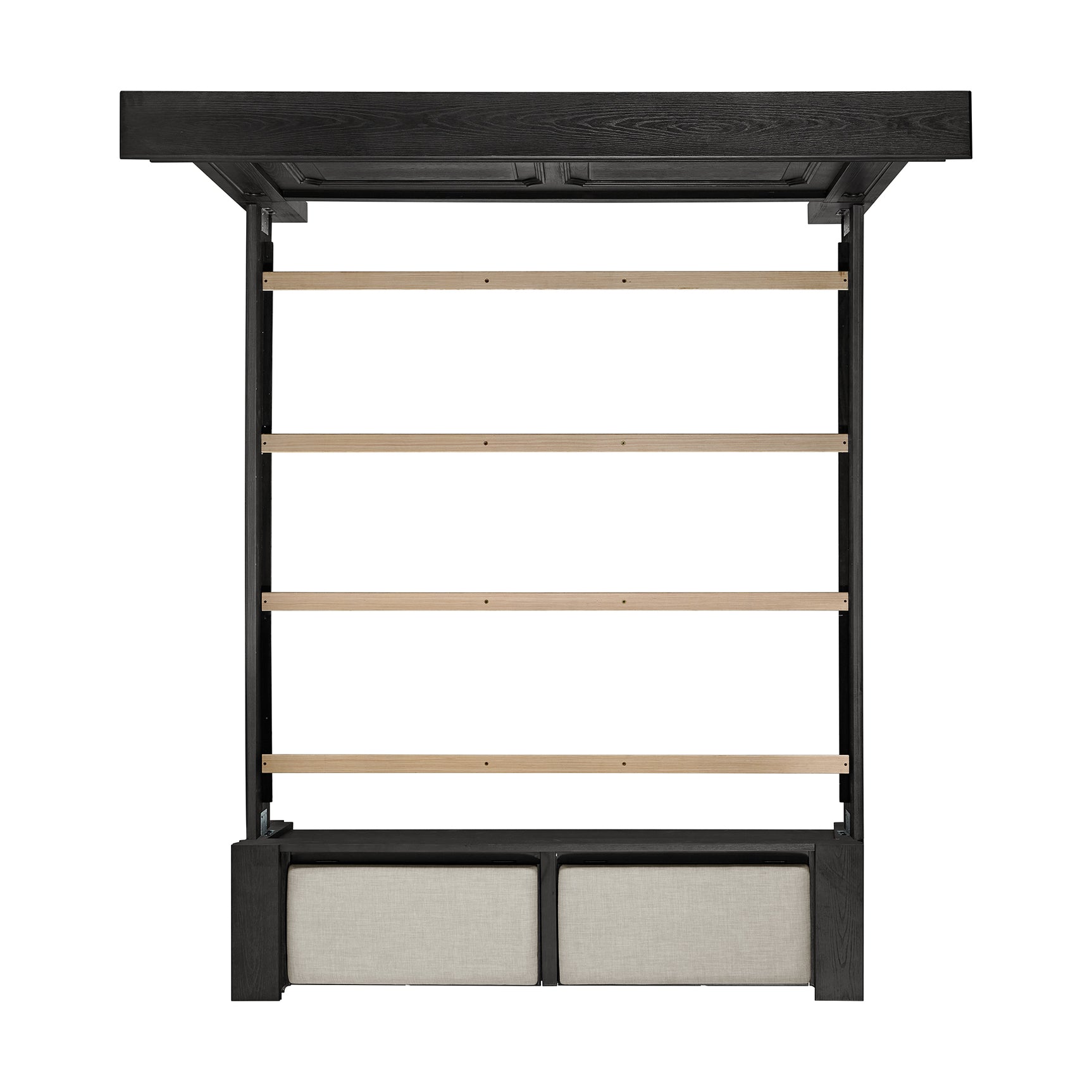 Kings Court King Storage Bed in Black
