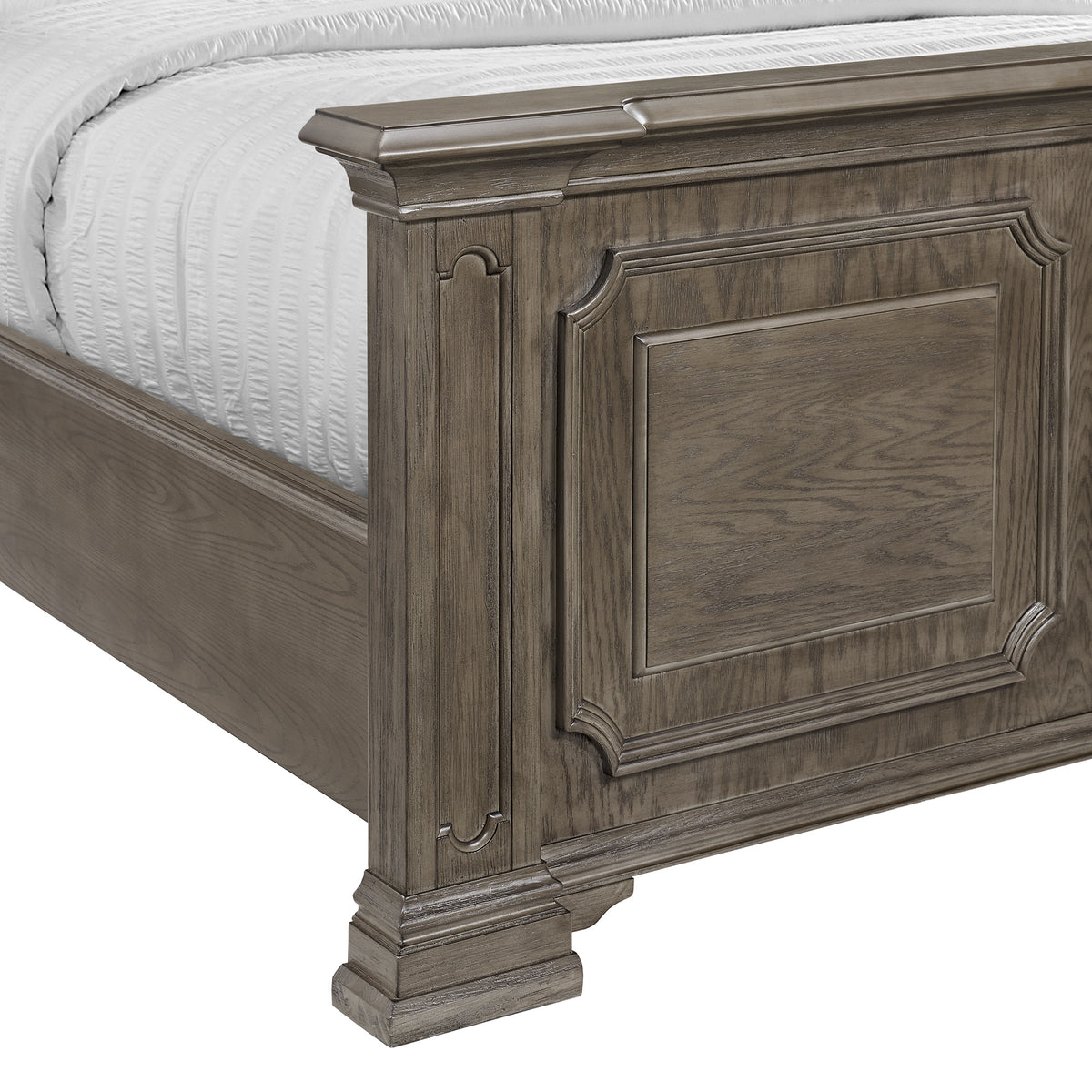 Kings Court Queen Bed in Grey