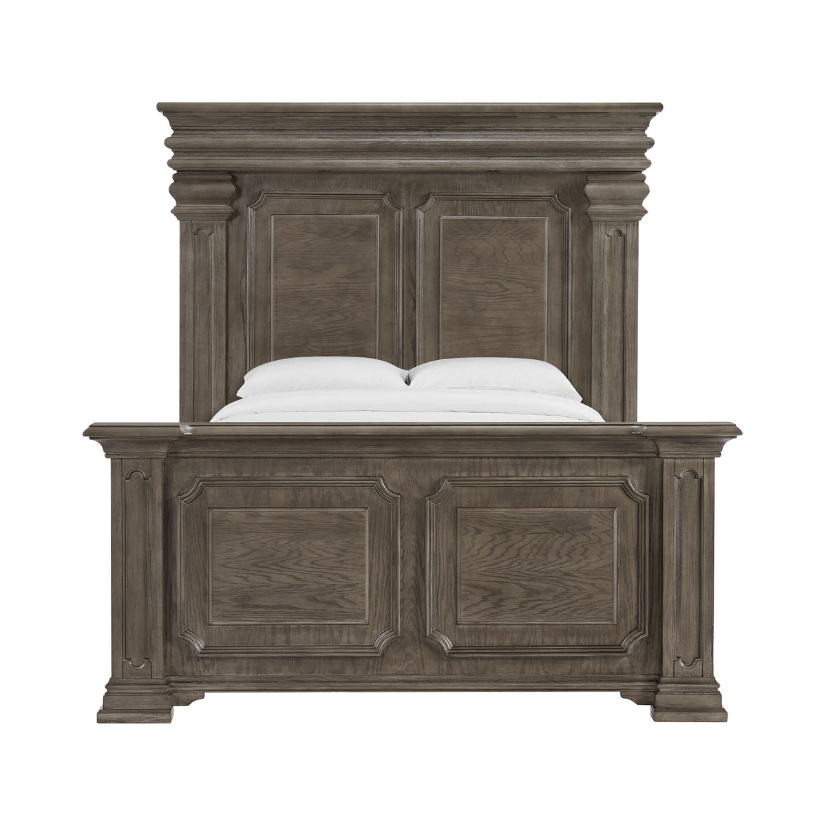 Kings Court Queen Bed in Grey