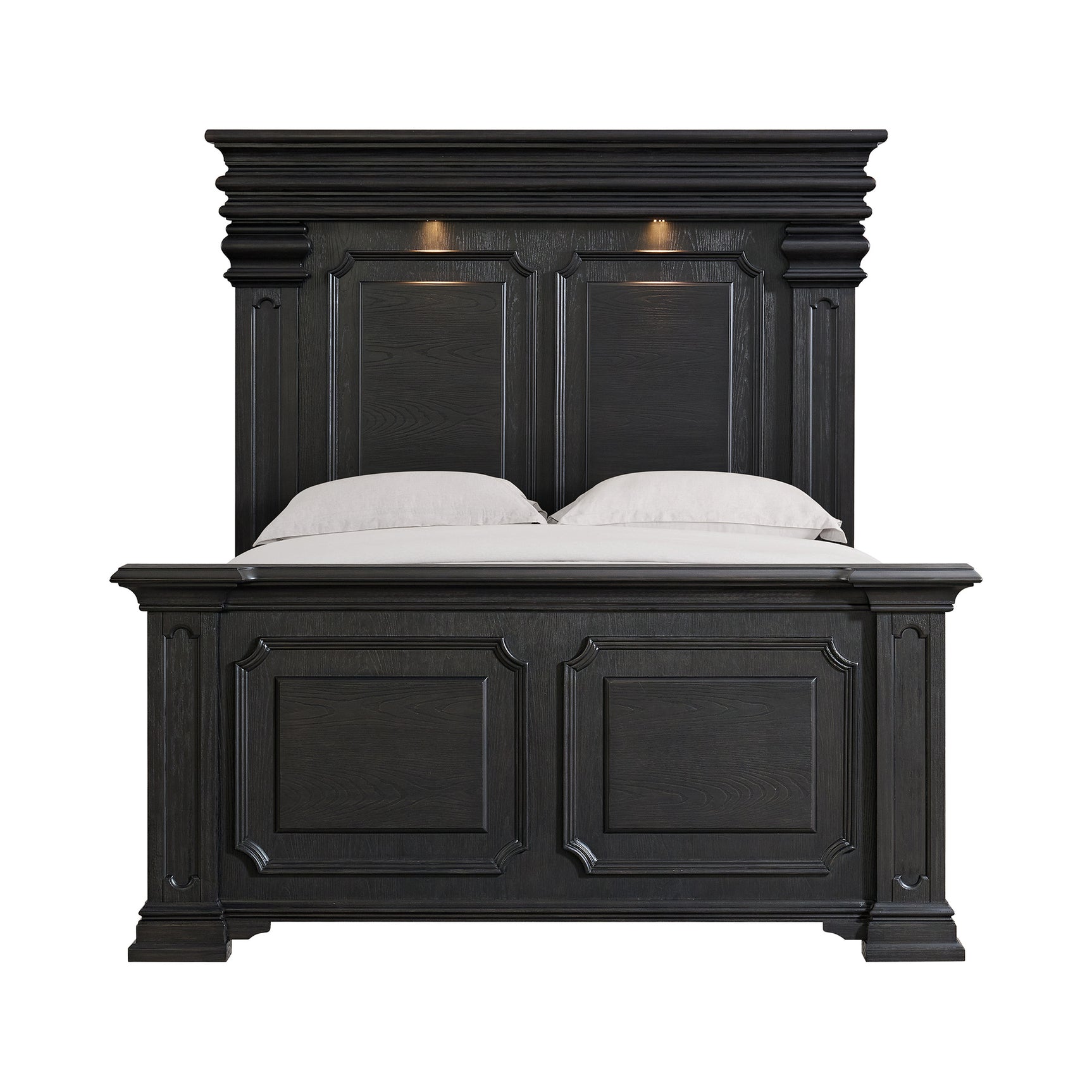 Kings Court Queen Bed in Black