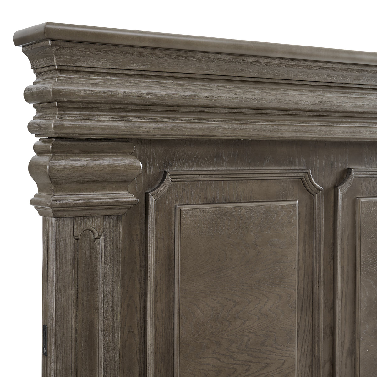 Kings Court Queen Storage Bed in Grey