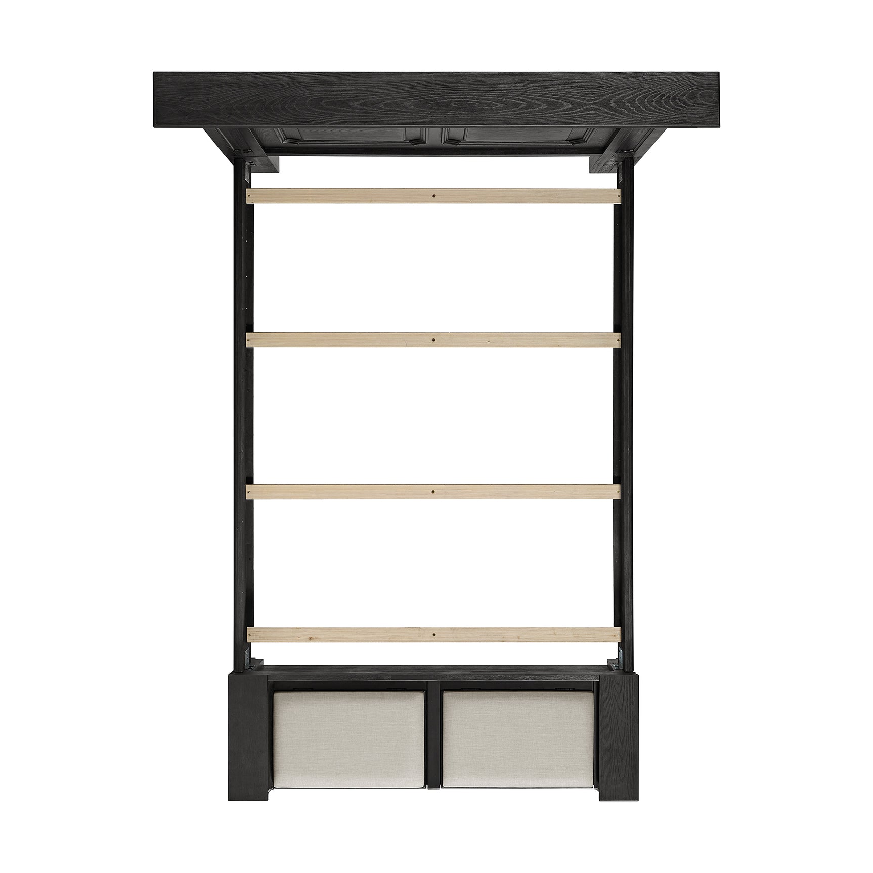 Kings Court Queen Storage Bed in Black