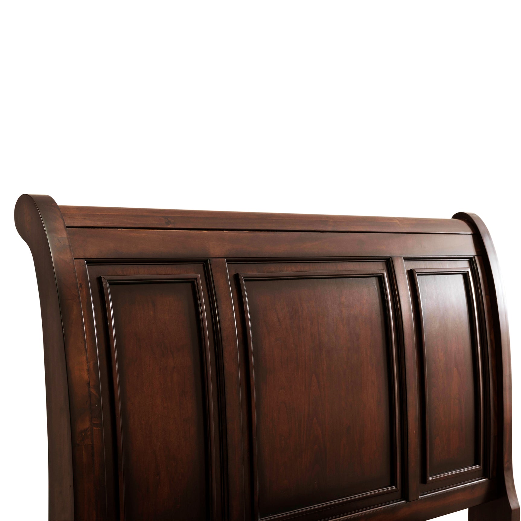 Kingston Queen Bed W/Storage Footboard and Non-Storage Rails - Tampa Furniture Outlet