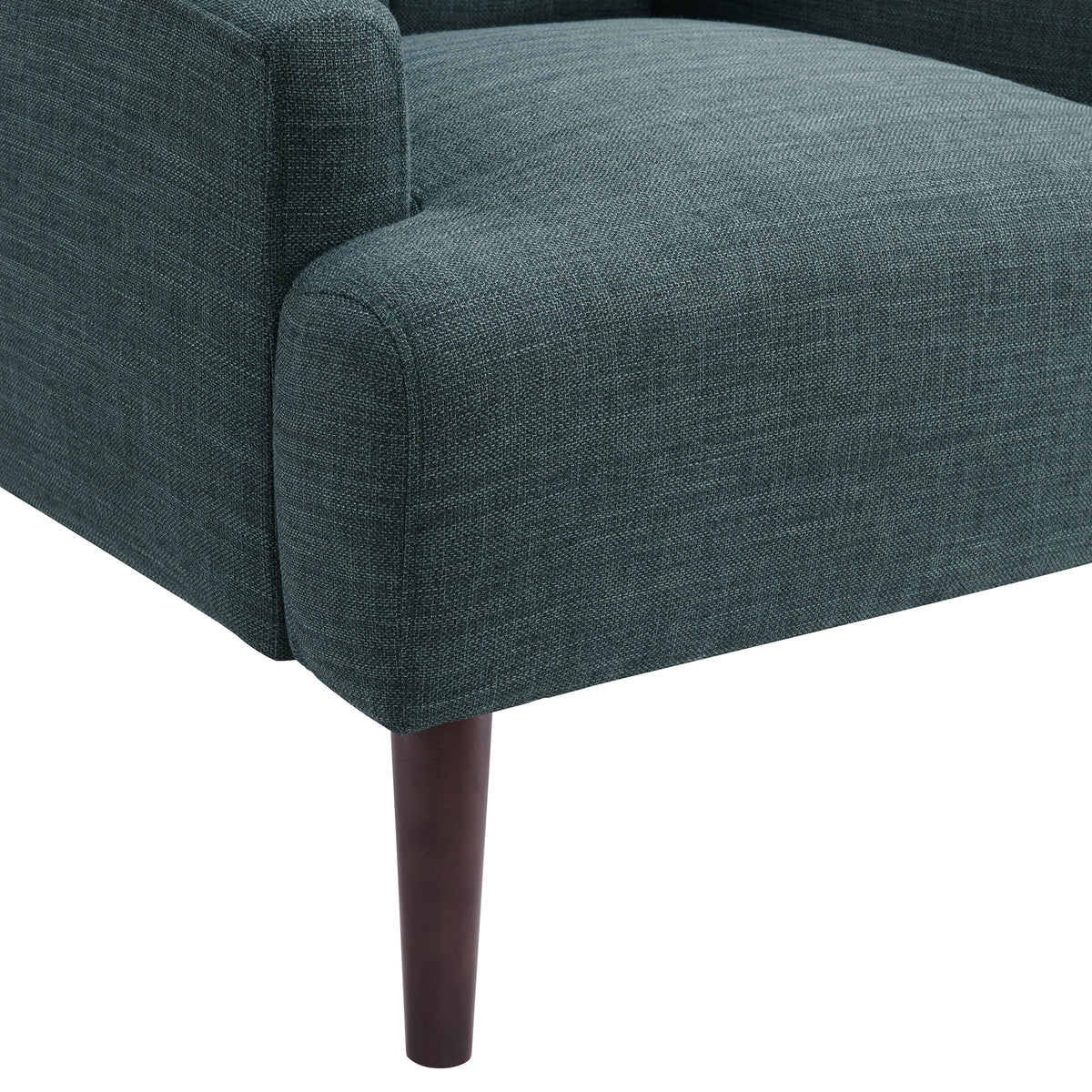 Kiwi Chair with Channel Back in Palmer Teal