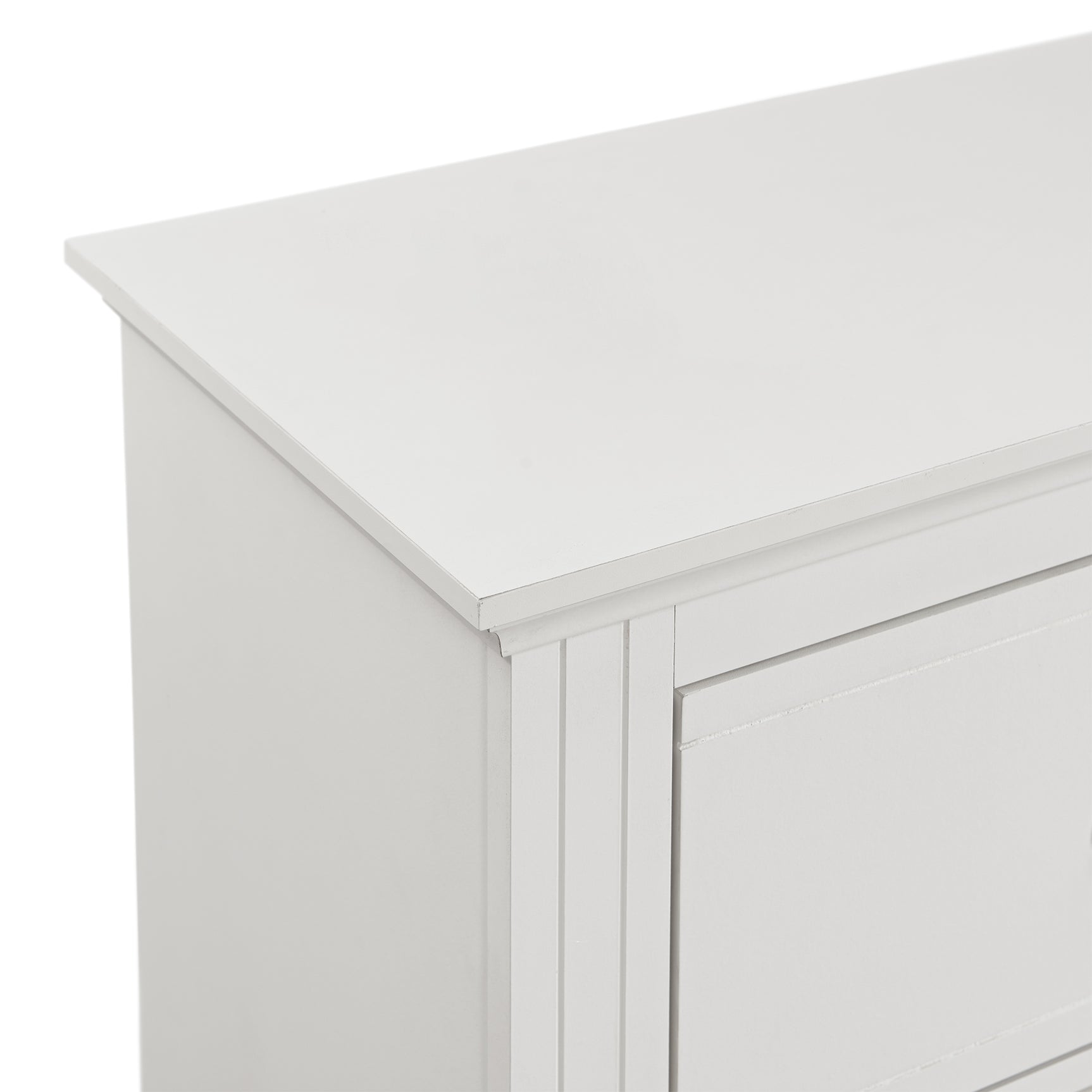 Kona 1-Drawer Nightstand in White - Tampa Furniture Outlet
