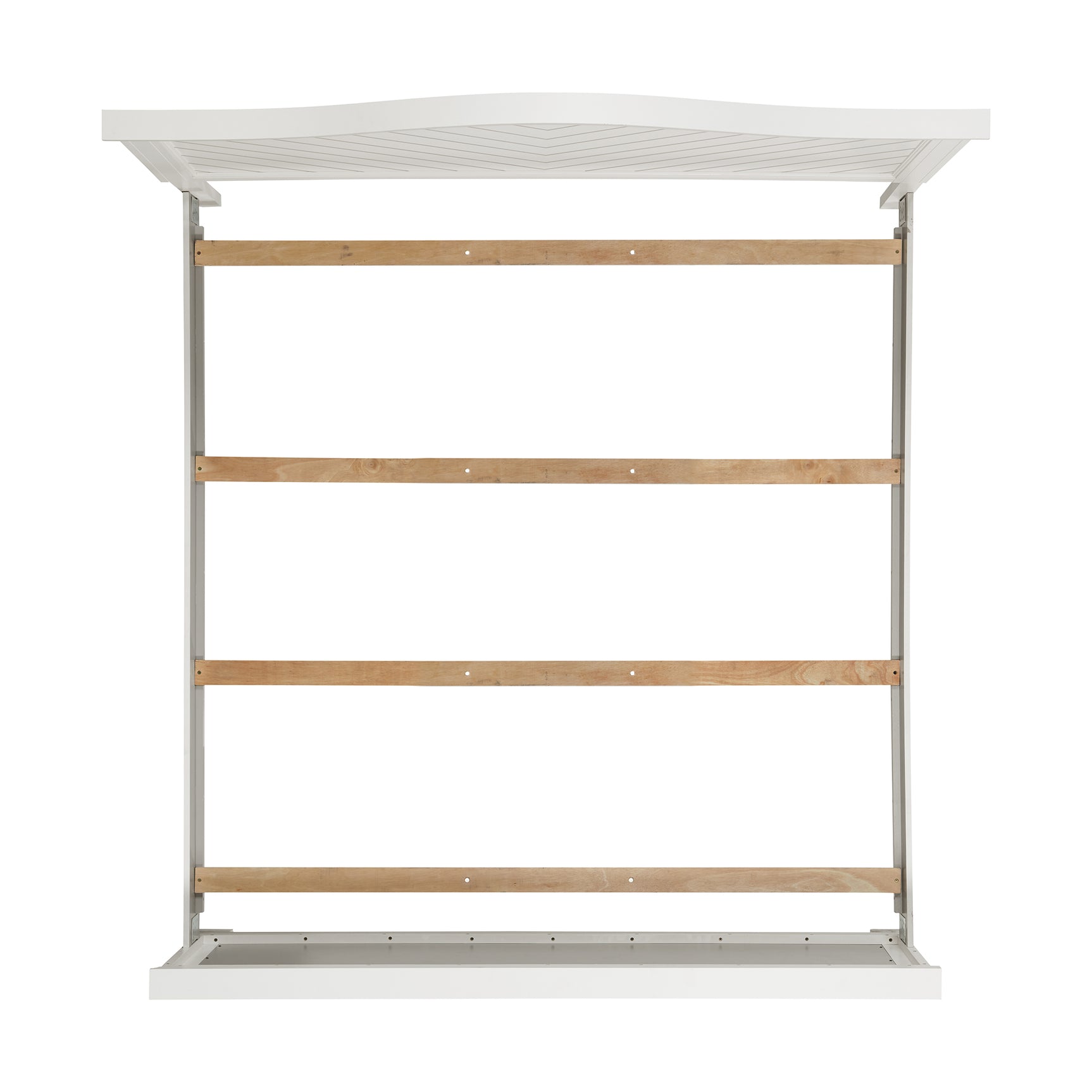 Kona King Panel Bed in White