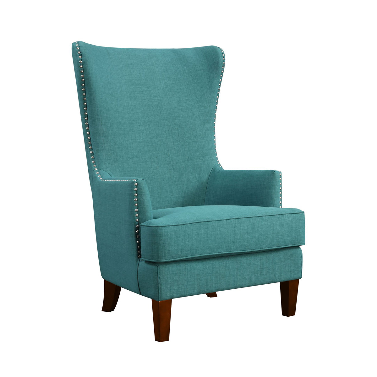 Kori 724 Chair W/Chrome Nails Heirloom Aqua/Teal (ISTA 3)