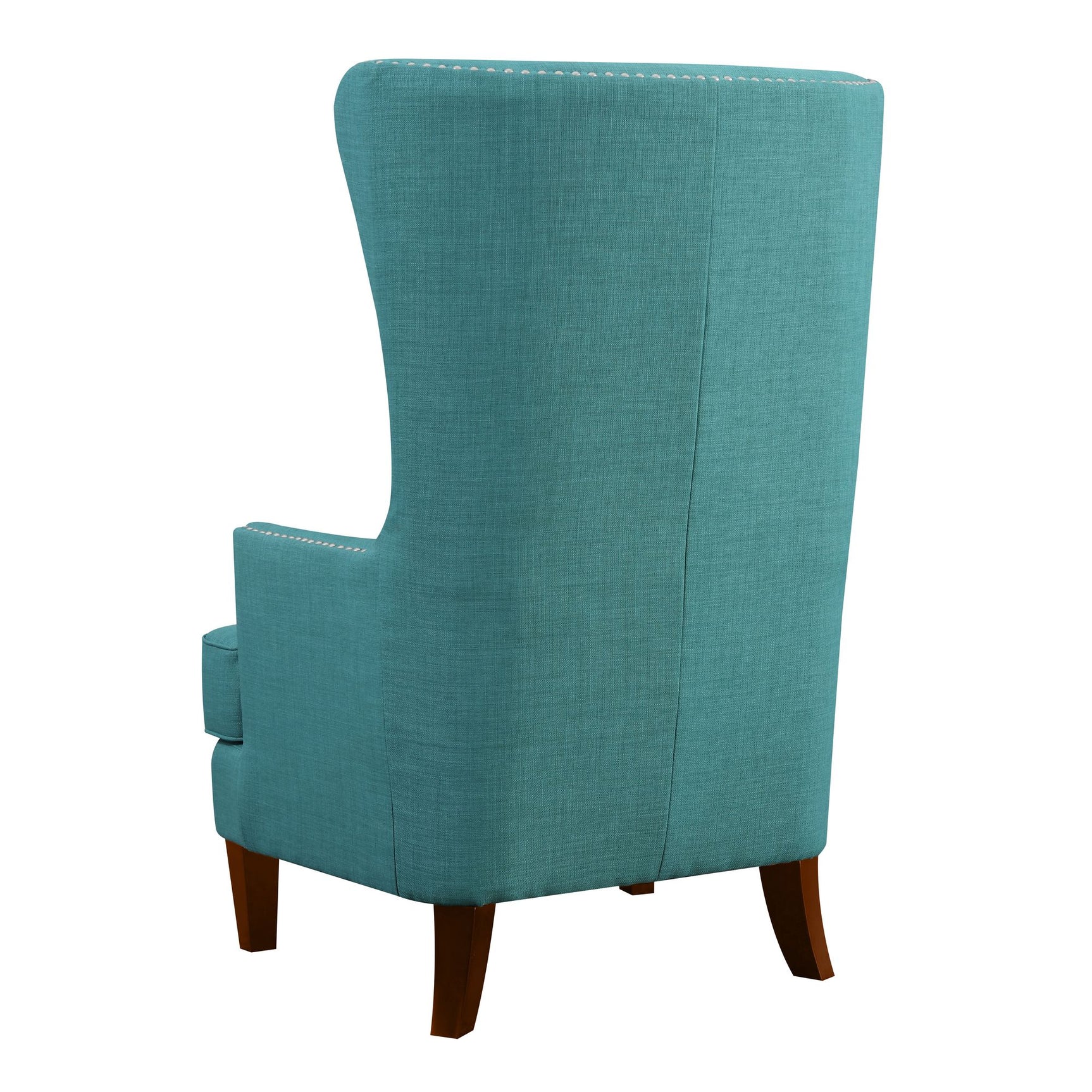 Kori 724 Chair W/Chrome Nails Heirloom Aqua/Teal (ISTA 3) - Tampa Furniture Outlet