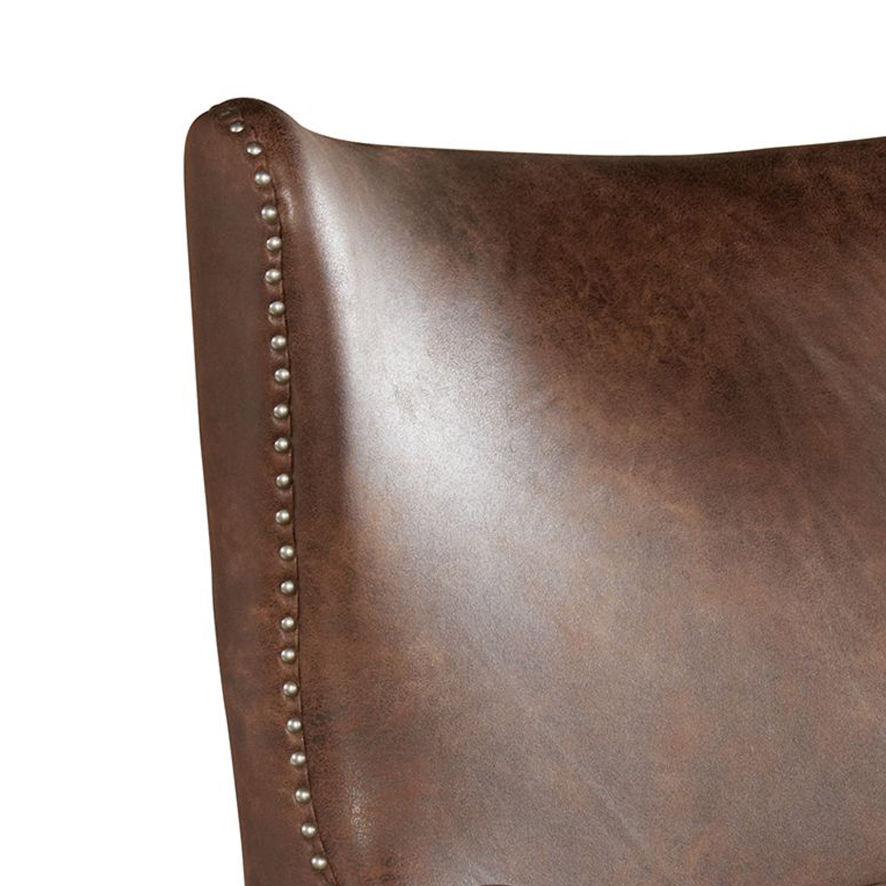 Kori (724) Chair w/Chrome Nails In Sierra Toffee - Tampa Furniture Outlet