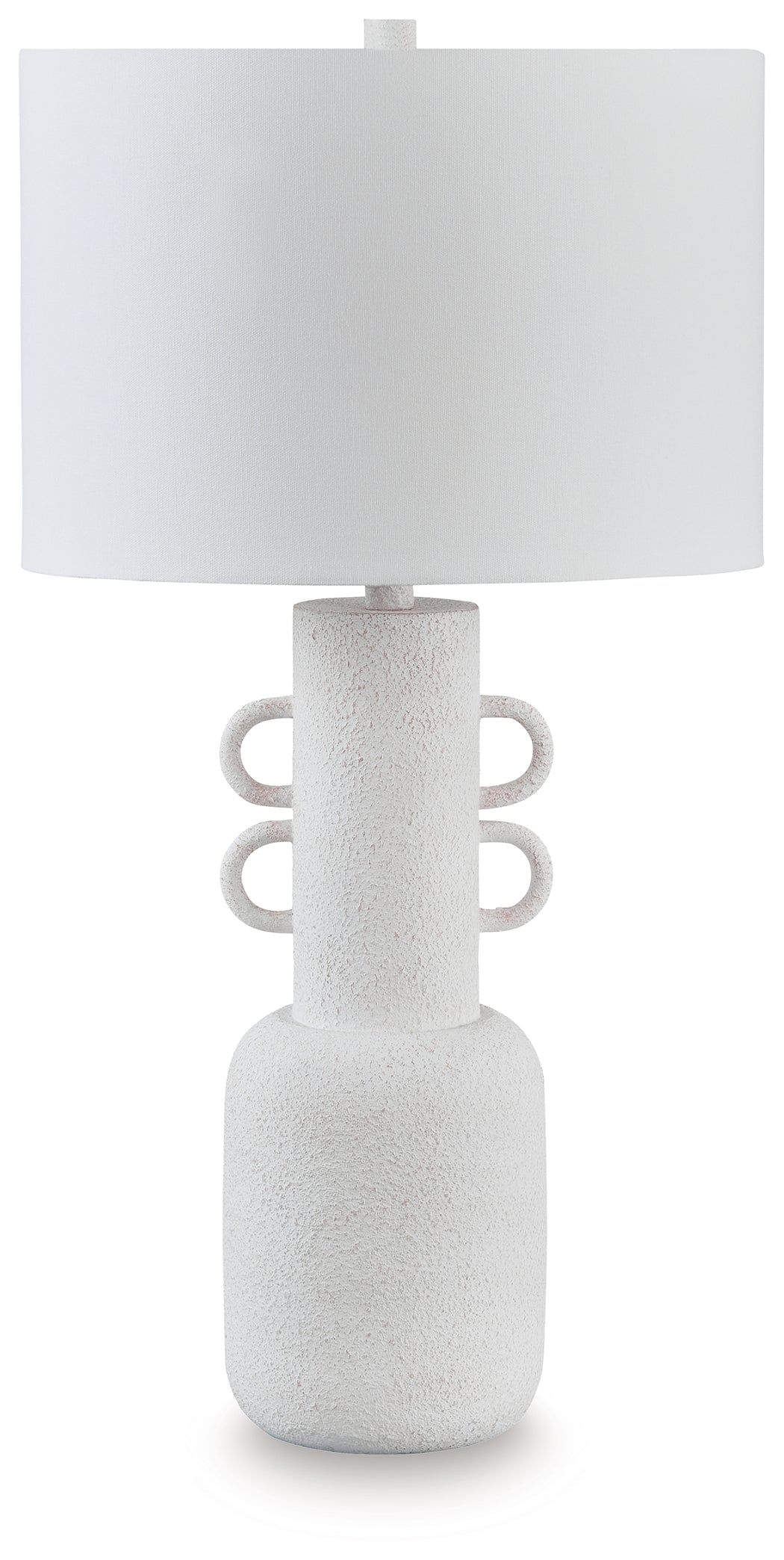 Tampa Furniture Outlet - Ashley Furniture - Perringhill Lighting - Metal Table Lamp (1/CN) / Distressed White - L207504