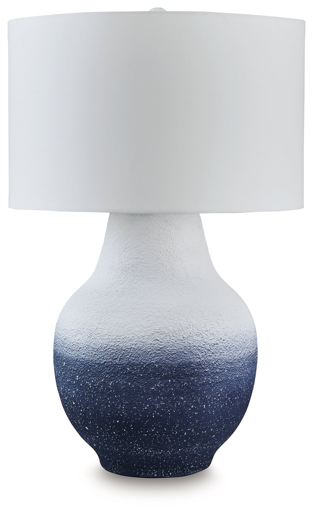 Tampa Furniture Outlet - Ashley Furniture - Dashland Lighting - Metal Table Lamp (1/CN) / White/Navy - L207514