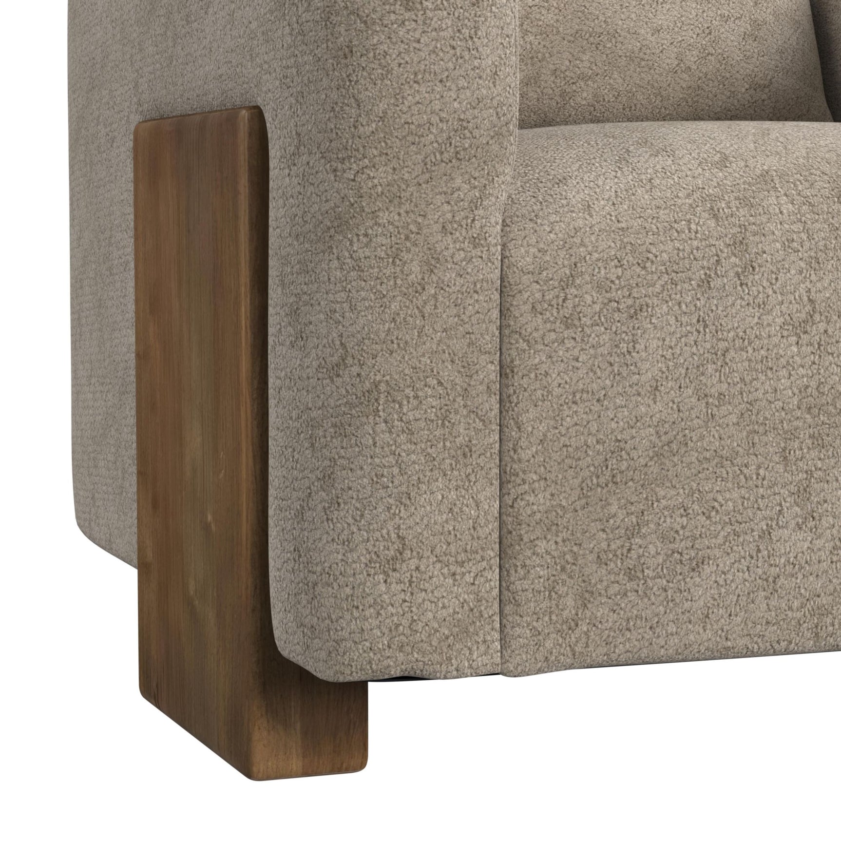 Lanvin Accent Chair in Bama Toast - Tampa Furniture Outlet