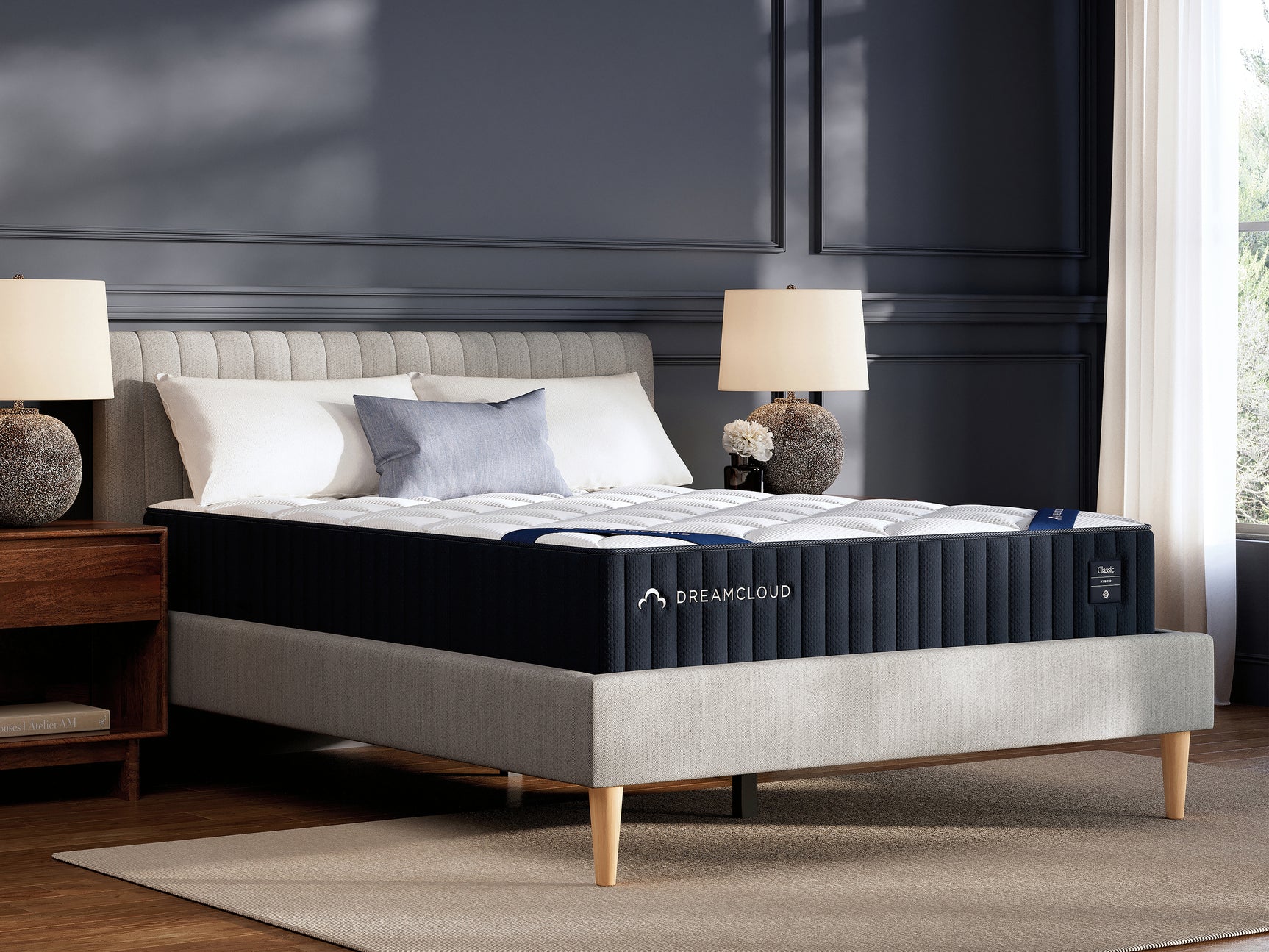 Tampa Furniture Outlet - Ashley Furniture - DreamCloud Classic Hybrid Mattresses - Twin / White - M13511