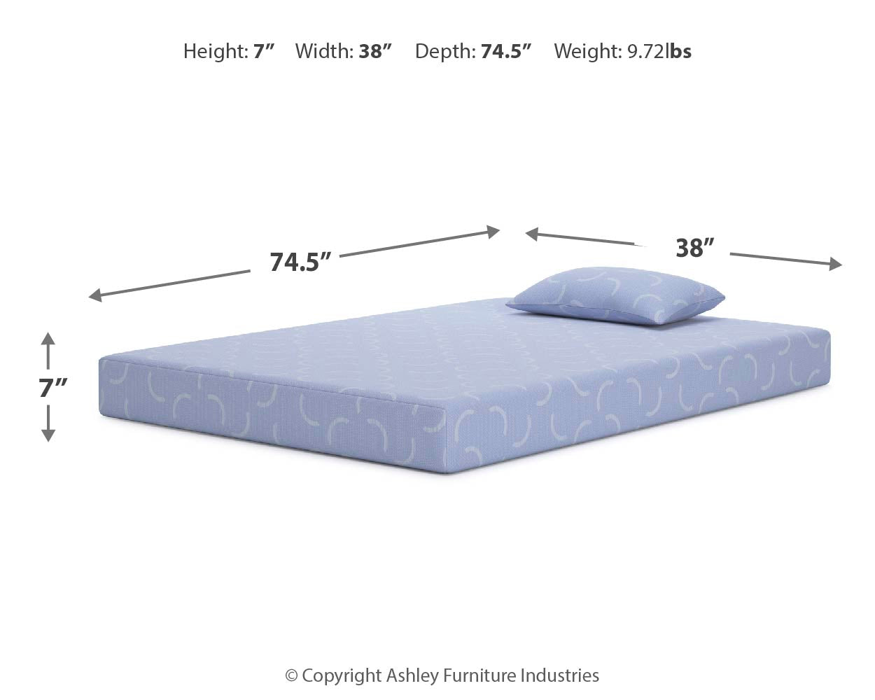 iKidz Ocean Mattresses - Tampa Furniture Outlet