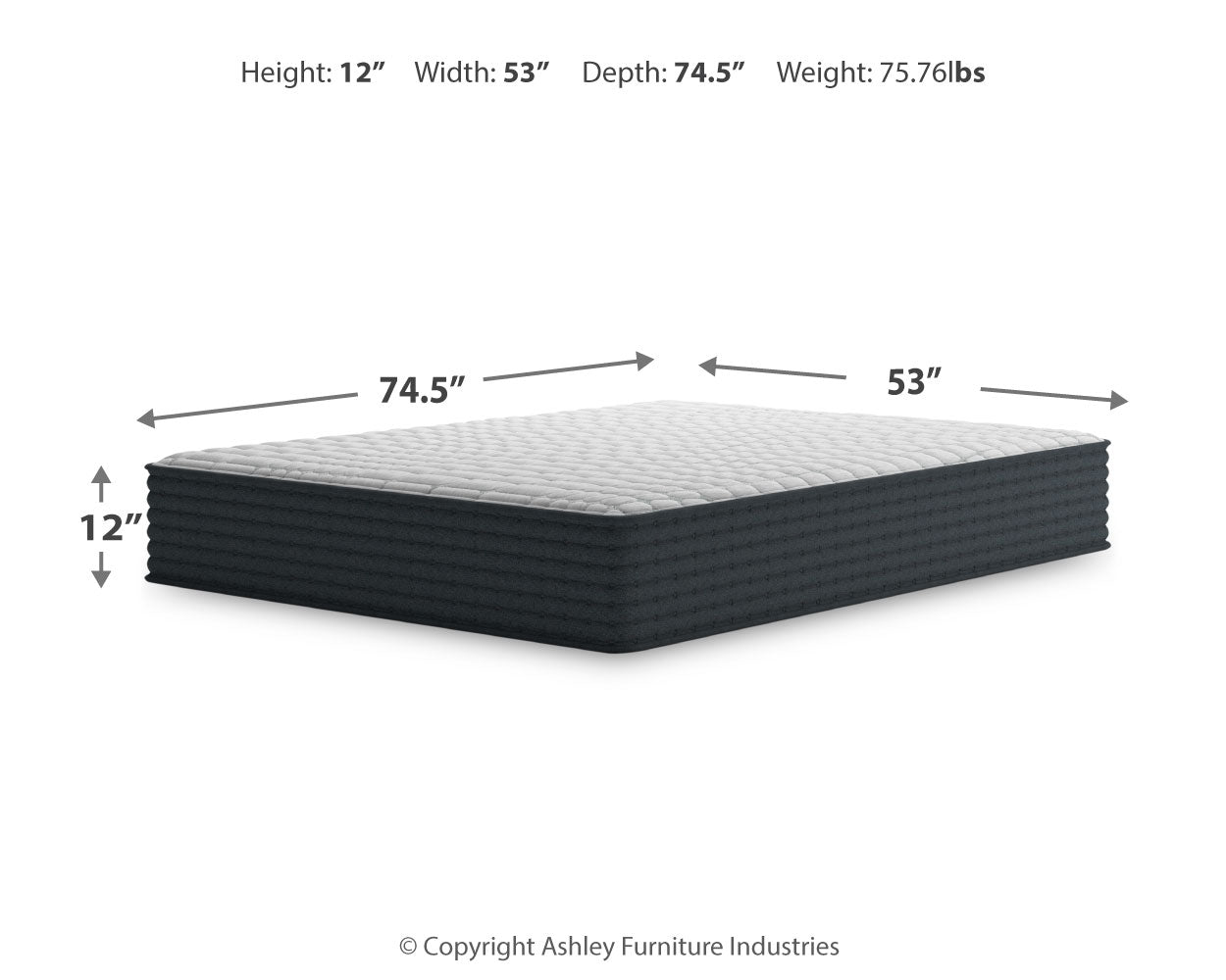 Hybrid 1200 Mattresses - Tampa Furniture Outlet