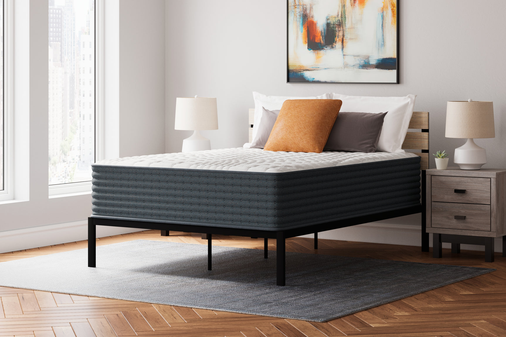 Tampa Furniture Outlet - Ashley Furniture - Hybrid 1400 Mattresses - California King / White - M43751