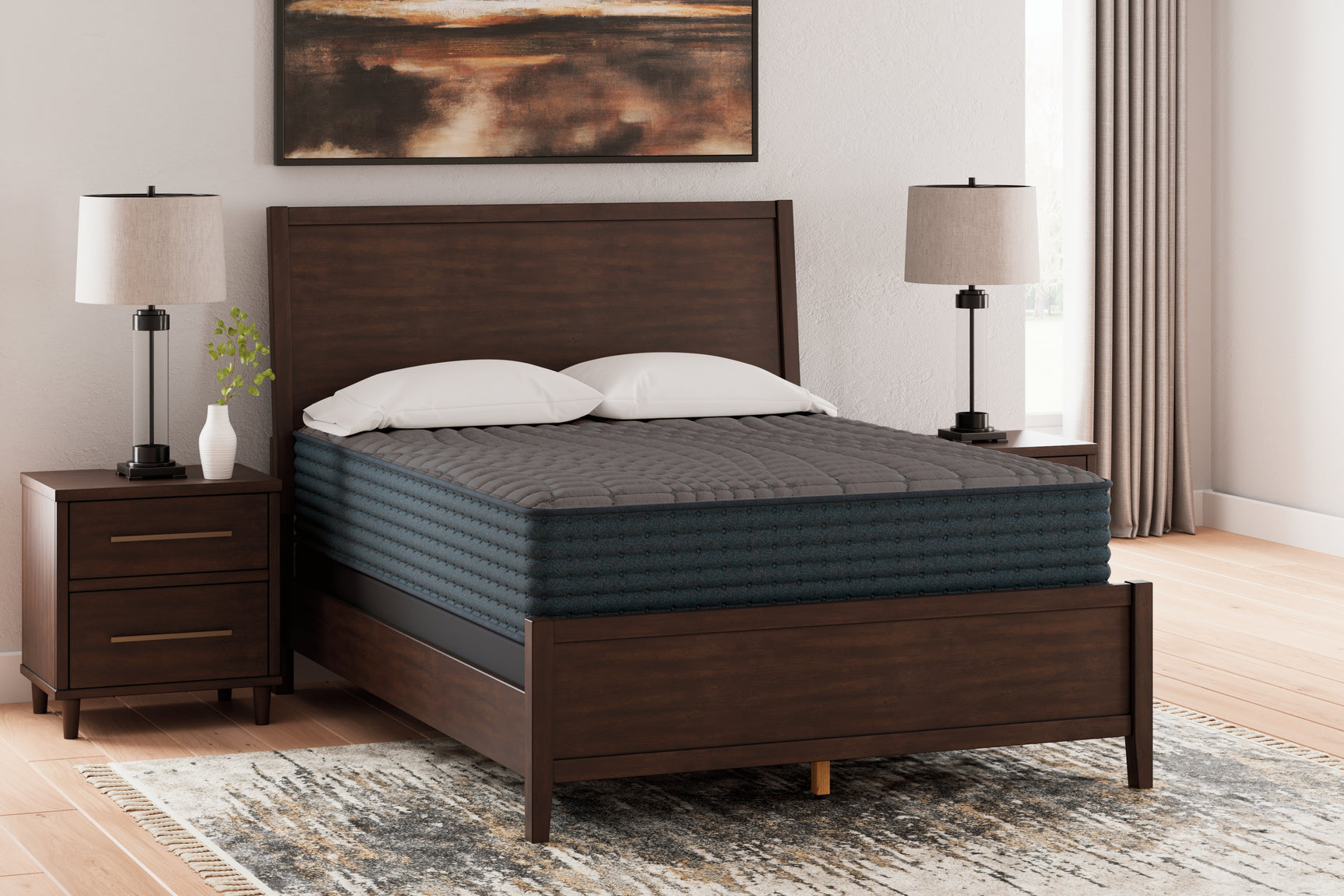 Gray 1200 Hybrid Mattresses - Tampa Furniture Outlet