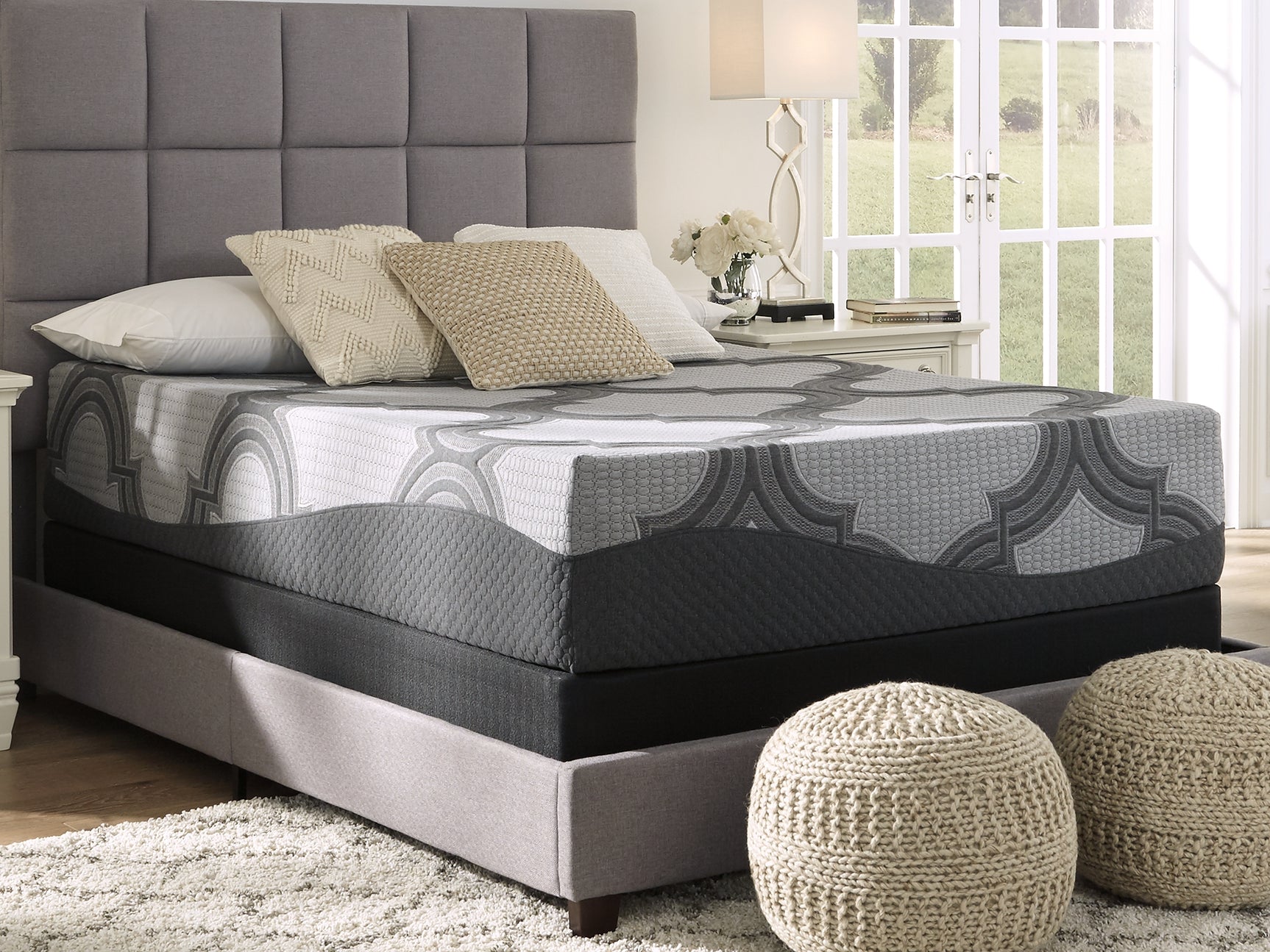 Tampa Furniture Outlet - Ashley Furniture - 1100 Series Mattresses - Twin XL / Gray - M52671