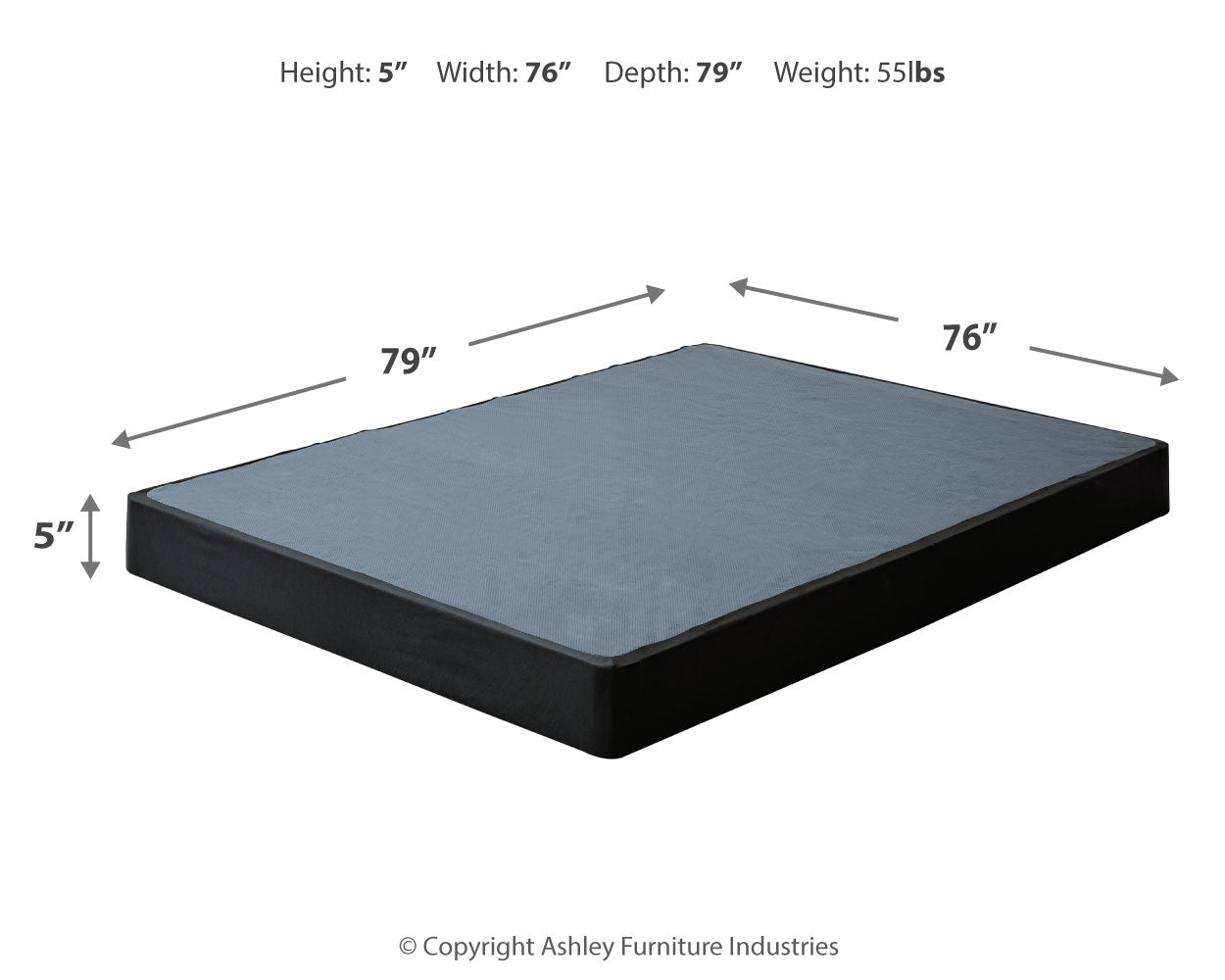 Low Profile King Foundation - Tampa Furniture Outlet