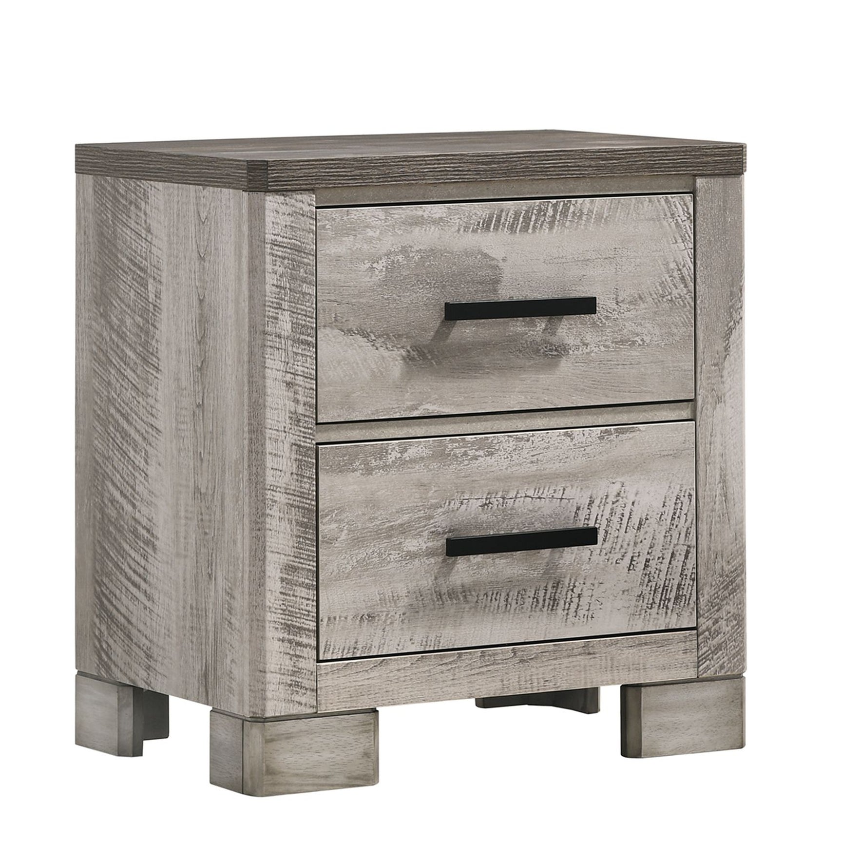 Millers Cove Nightstand Two-Tone Grey