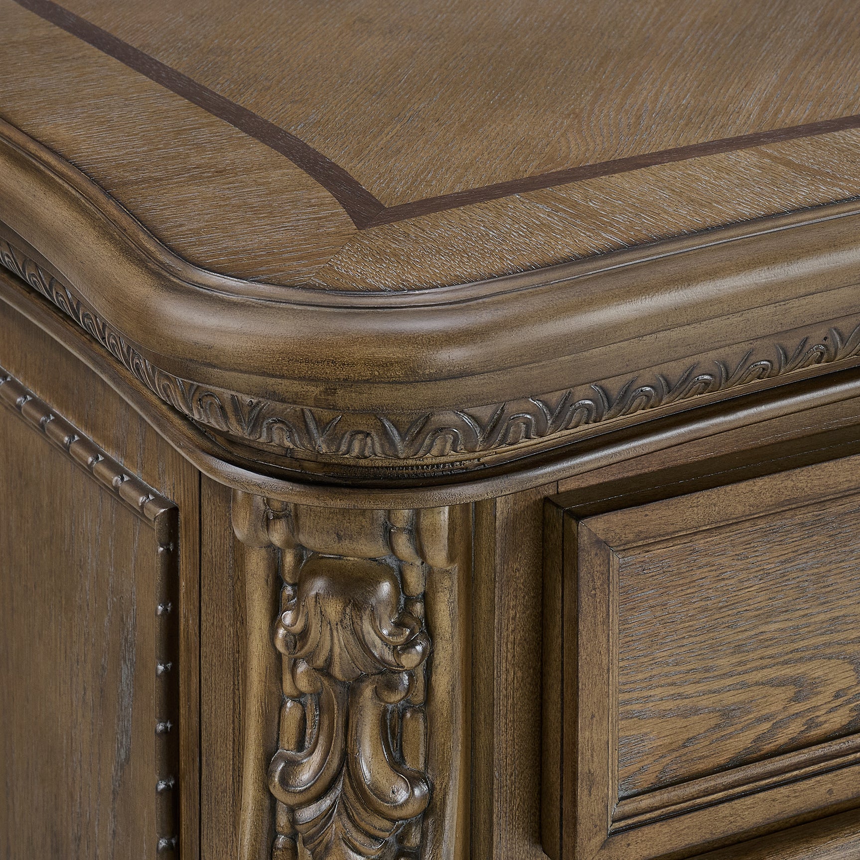 Madison Park Server in Walnut - Tampa Furniture Outlet