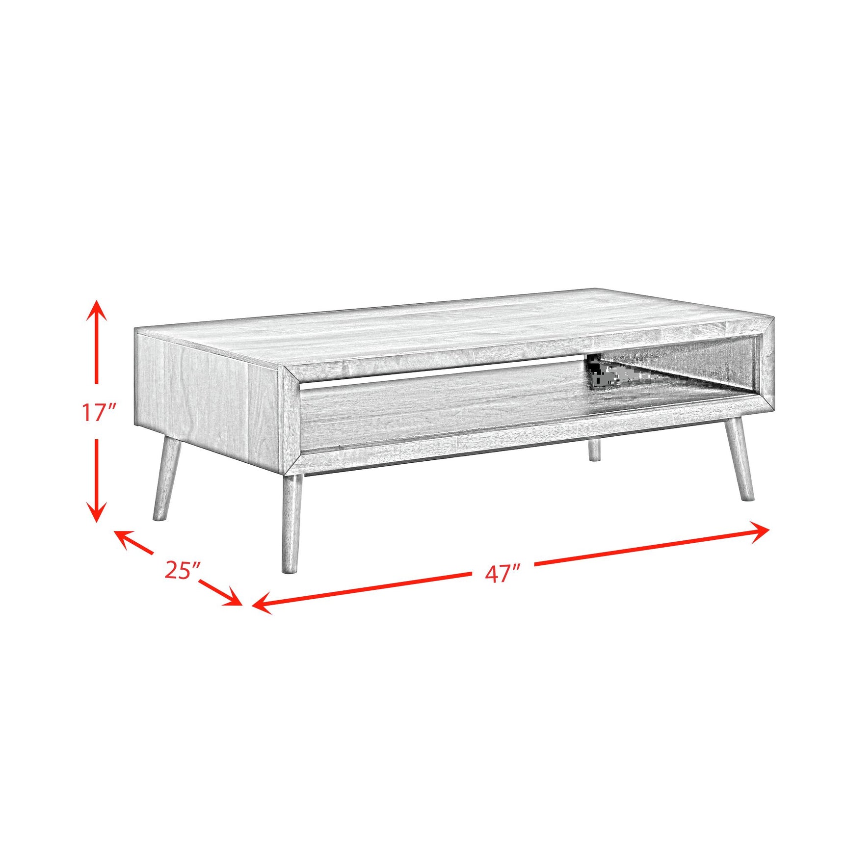 Malibu Three Pack Occasional Set in Walnut - Tampa Furniture Outlet