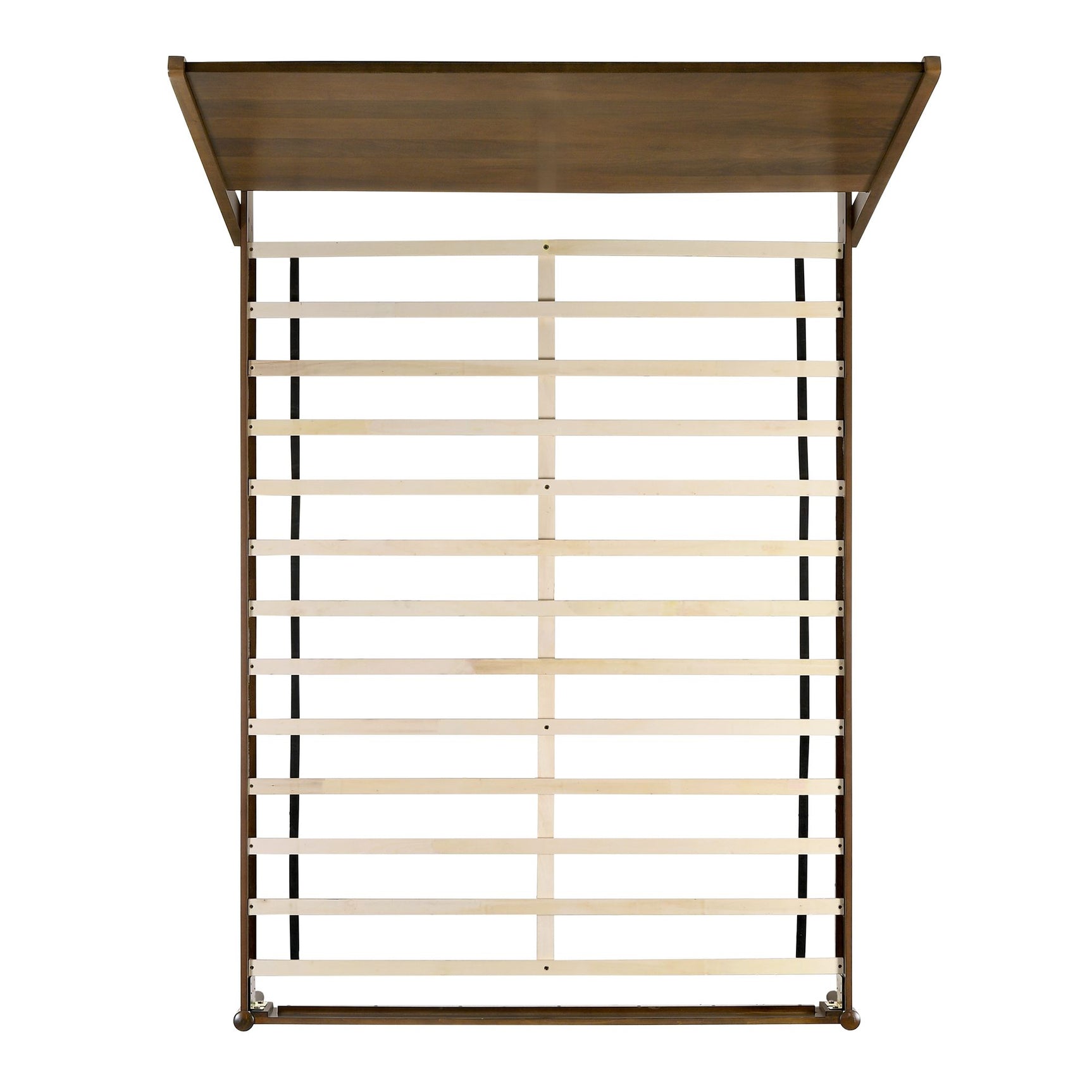 Malibu Queen Panel Bed in Walnut - Tampa Furniture Outlet