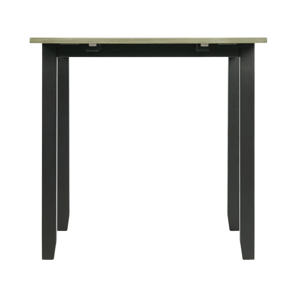 Martin 3 pc Drop Leaf Dining Set (Black Base)